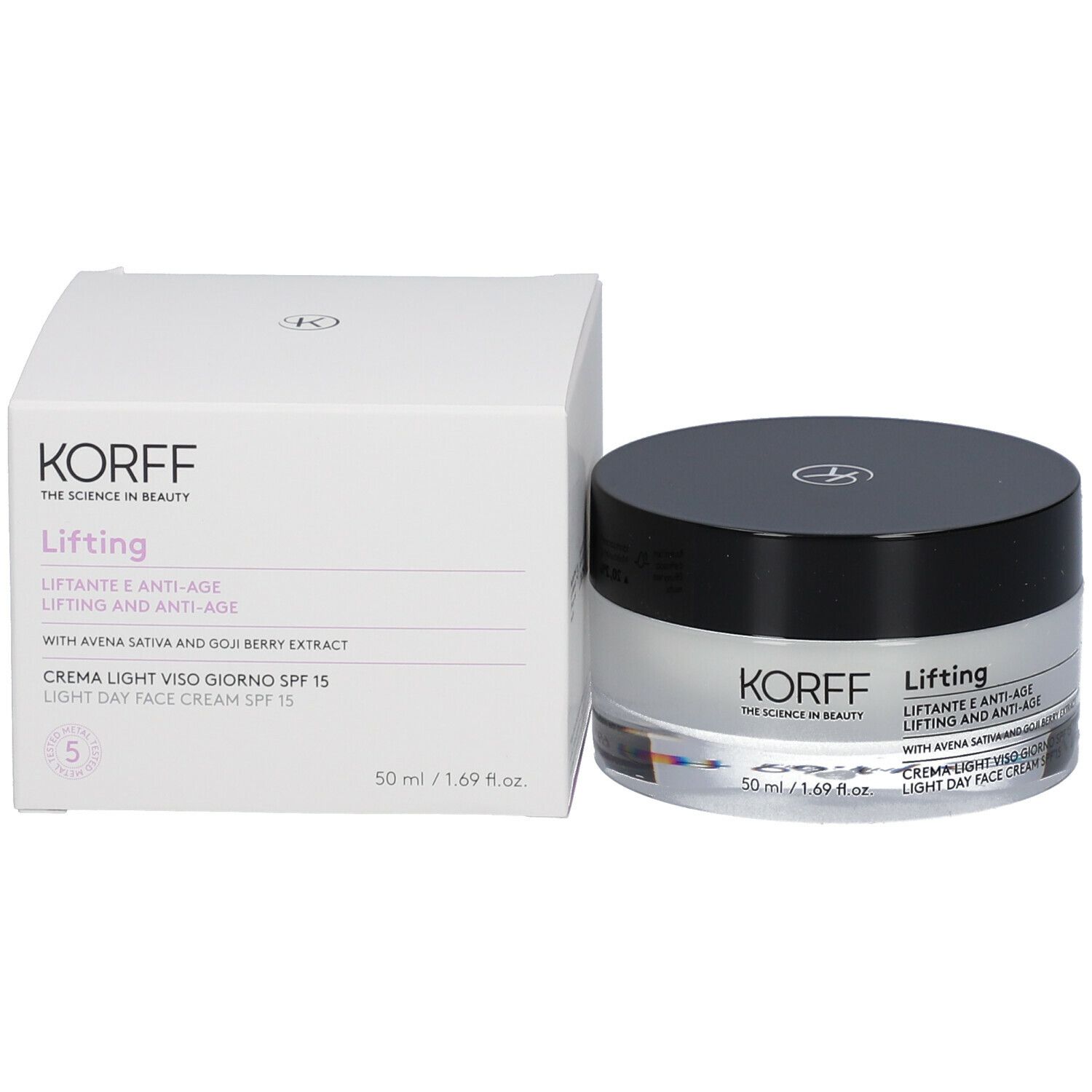 KORFF Lifting Creme Light Glättungseffekt Tag SPF 15