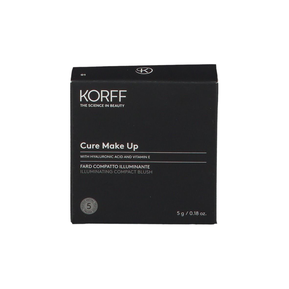 KORFF Cure Korrektur Make Up kompakt Aufhellendes Rouge 01