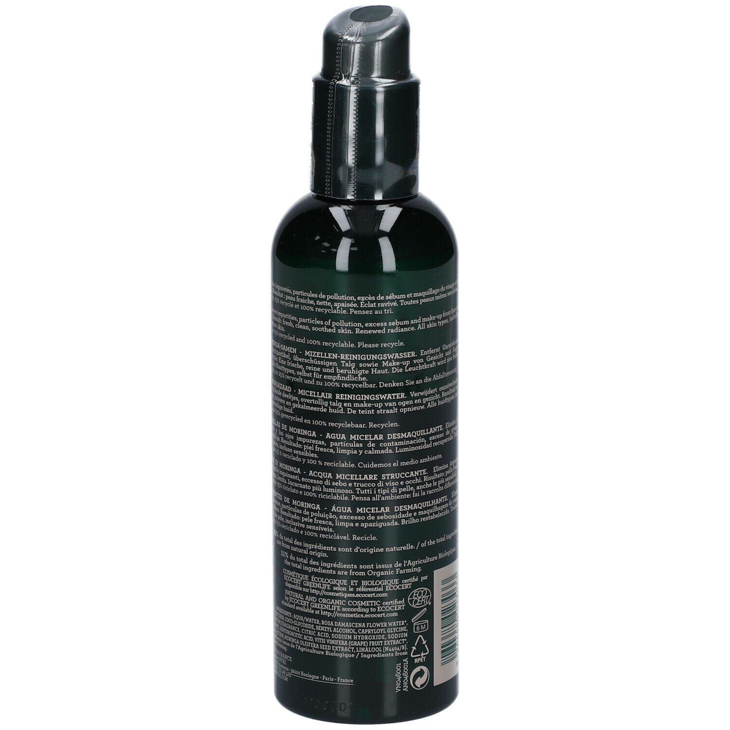 Nuxe Bio Organic Graines de Moringa Eau Micellaire - Démaquillante