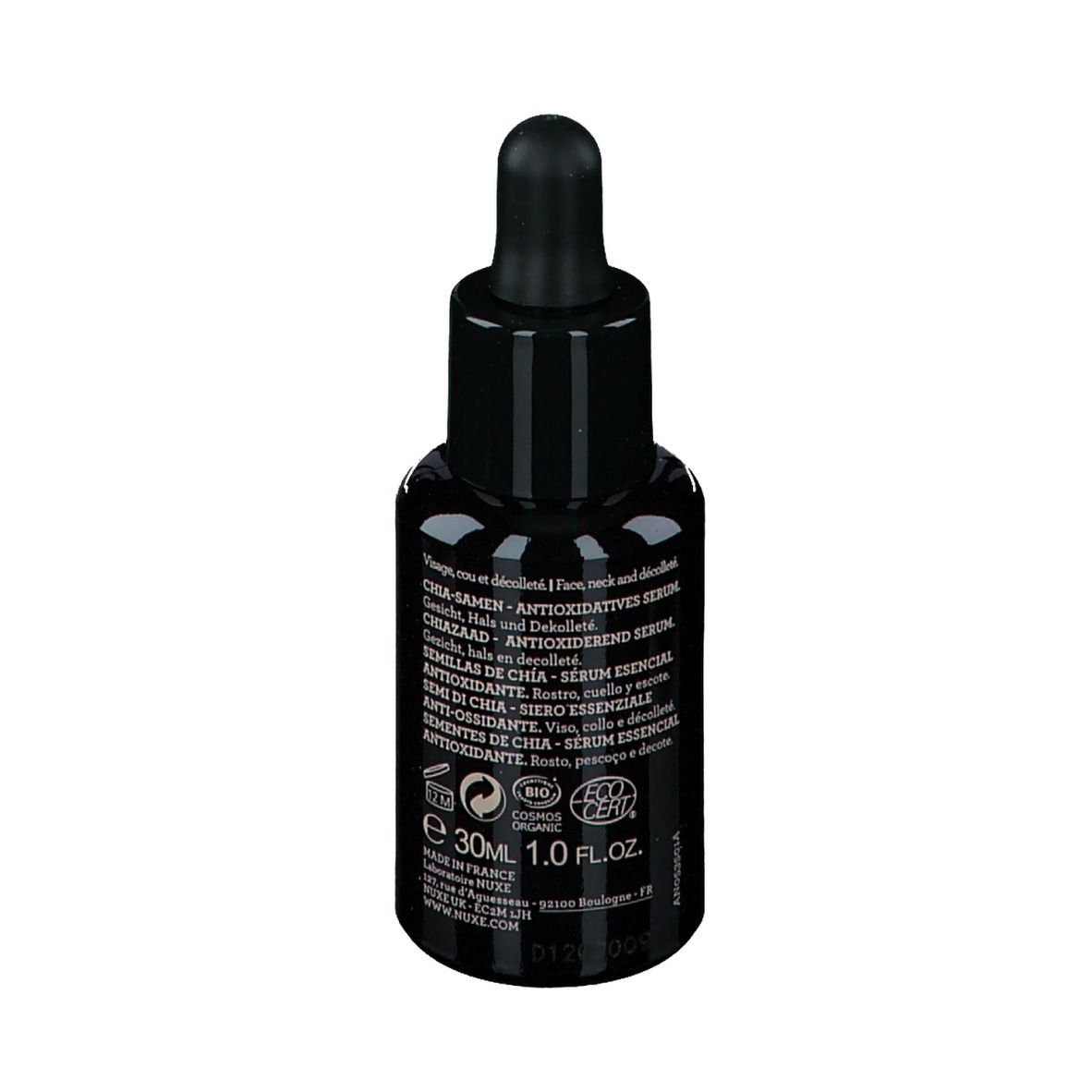 Nuxe Bio Organic Graines de Chia Sérum Essentiel Antioxydant