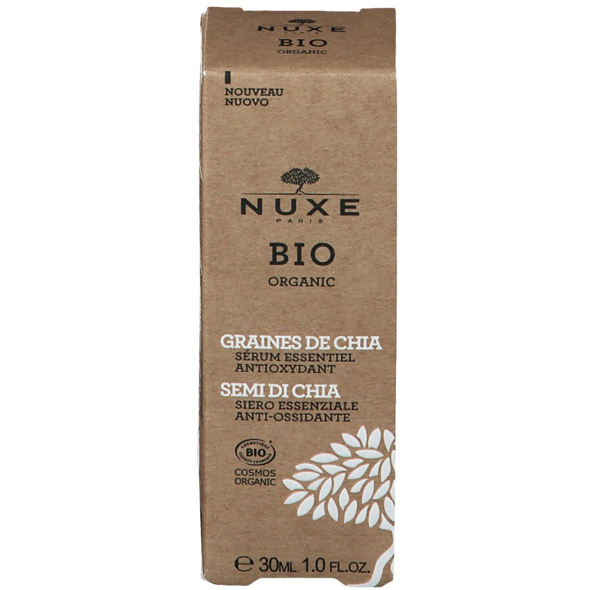 Nuxe Bio Organic Graines de Chia Sérum Essentiel Antioxydant