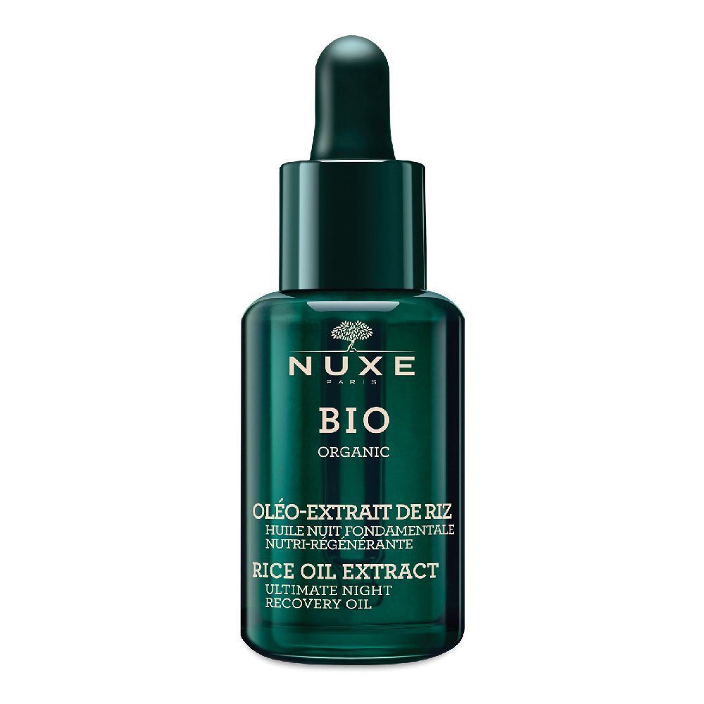 Nuxe Bio Organic Huile Nuit Fondamentale Nutri-régénérante