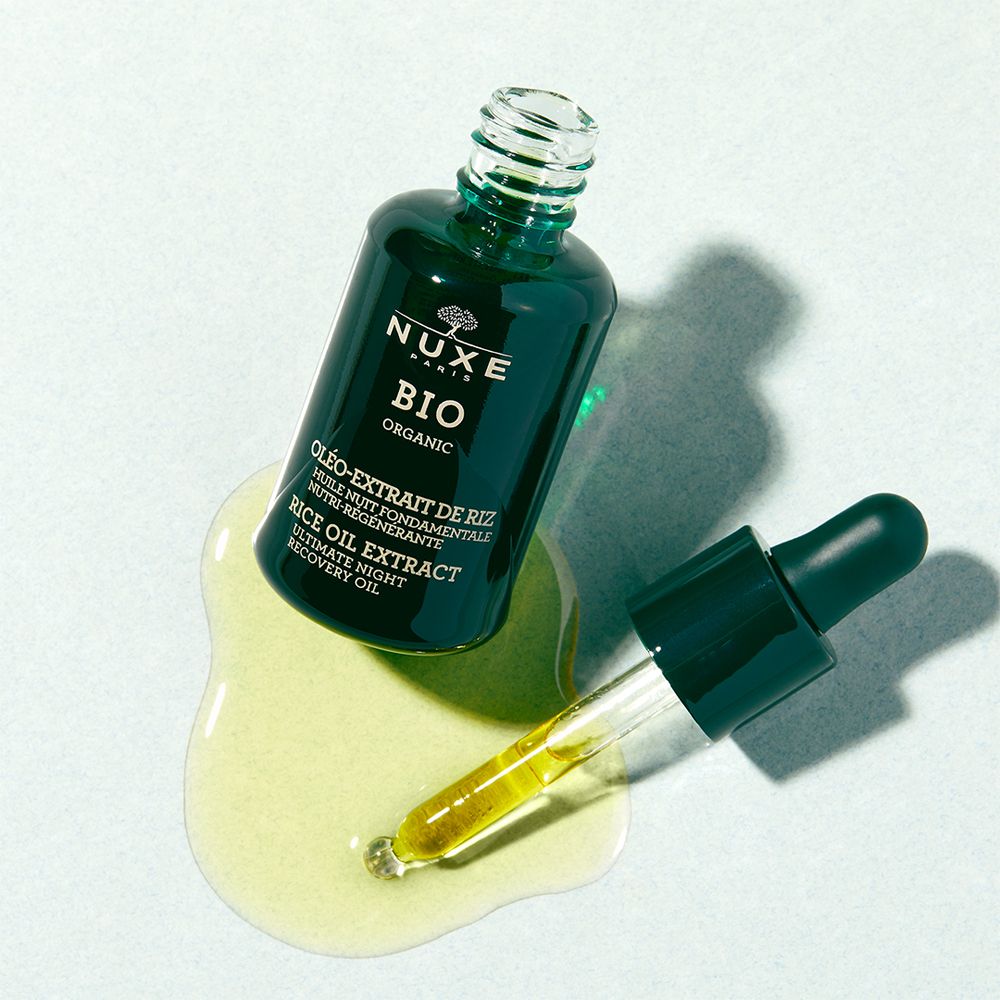 Nuxe Bio Organic Huile Nuit Fondamentale Nutri-régénérante