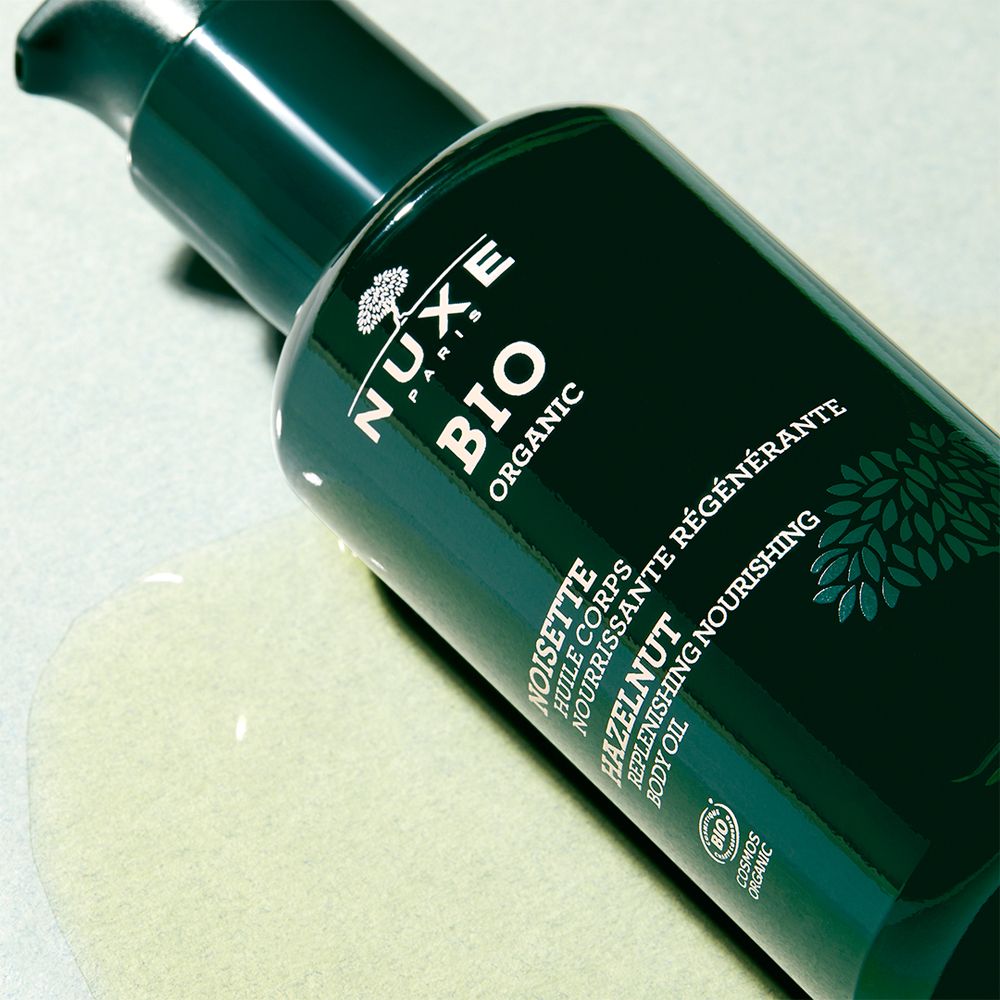 Nuxe Bio Organic Noisette Huile Corps Nourrissante Régénérante