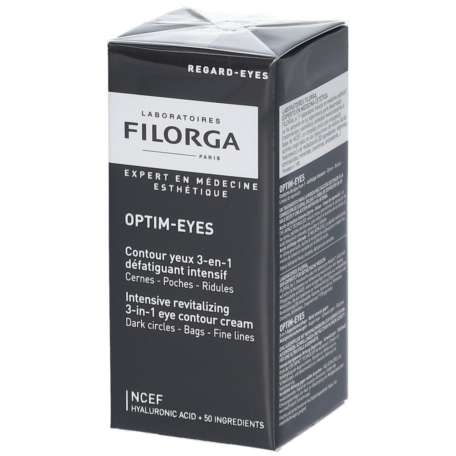 FILORGA OPTIM-EYES® Contour Des Yeux 3-en-1 Défatiguant Intensif