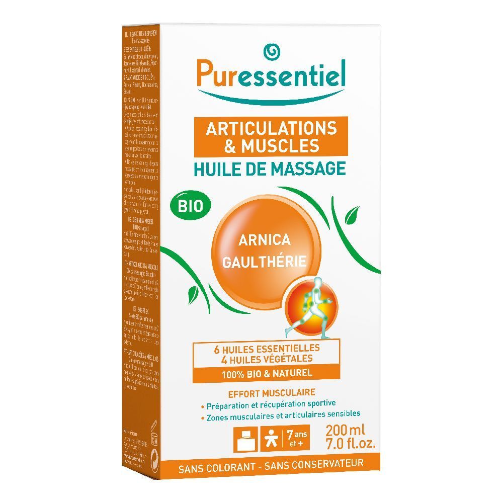 Puressentiel Bio-Massageöl Arnika Gaultheria