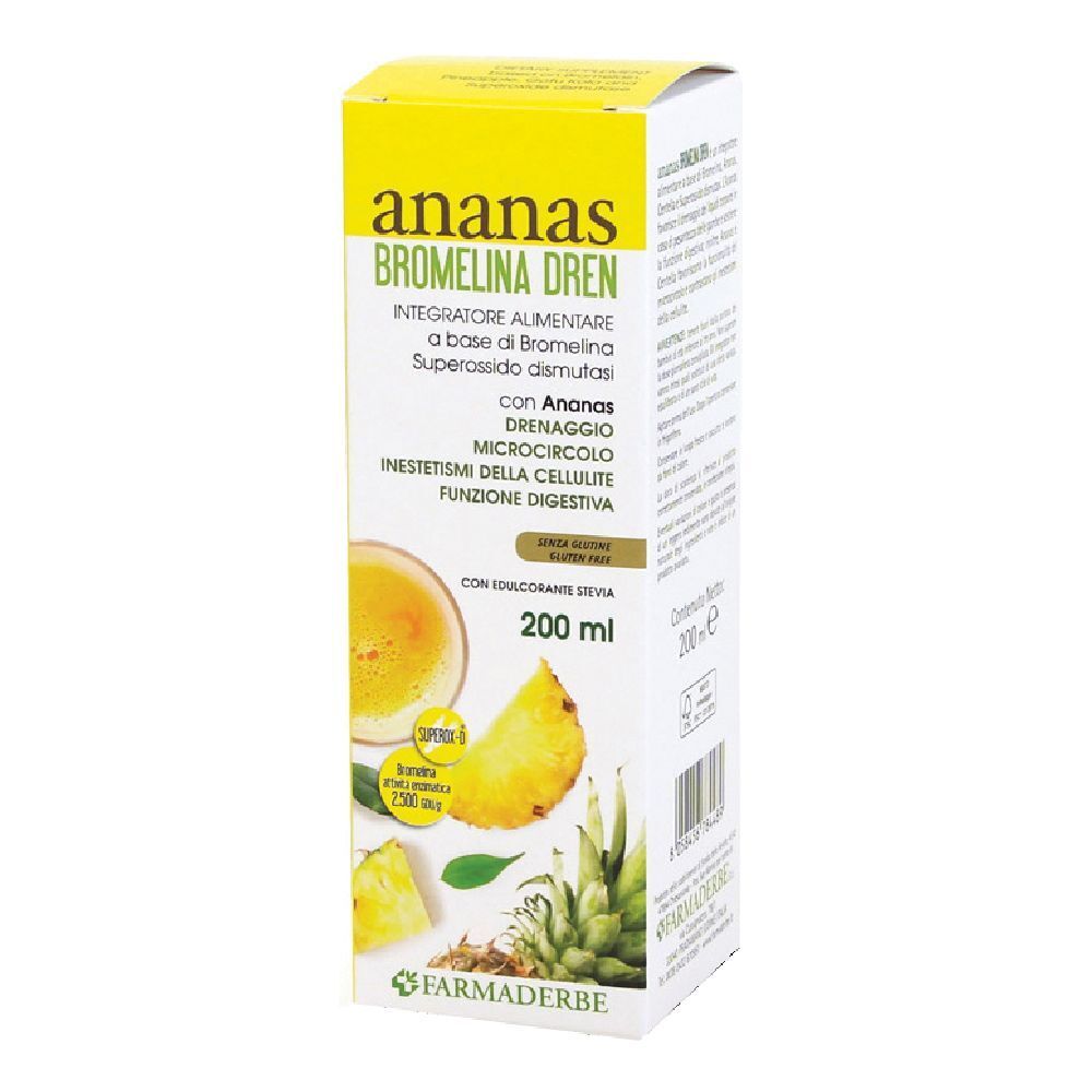 FARMADERBE Ananas Bromelina Dren