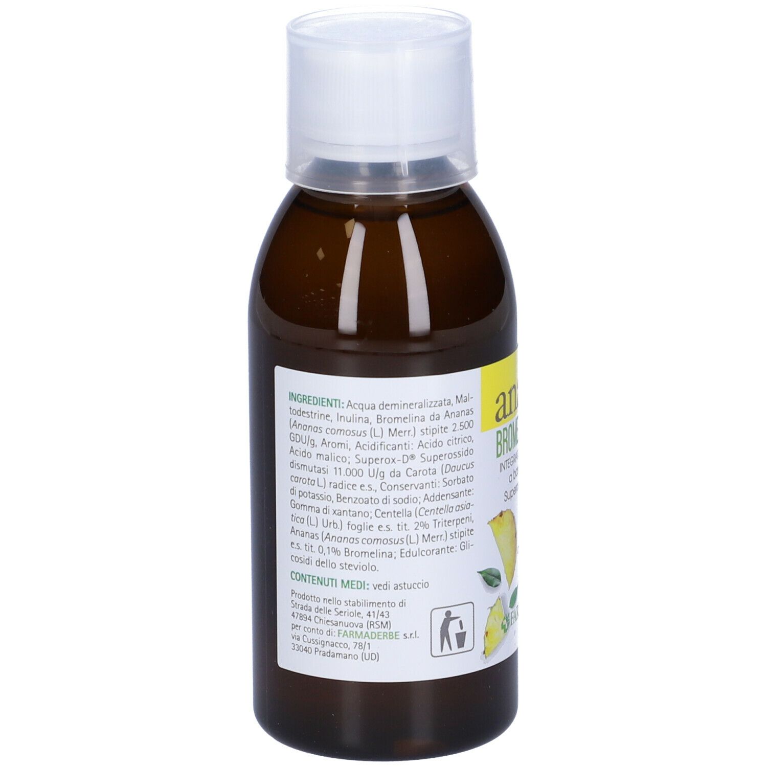 FARMADERBE Ananas Bromelina Dren