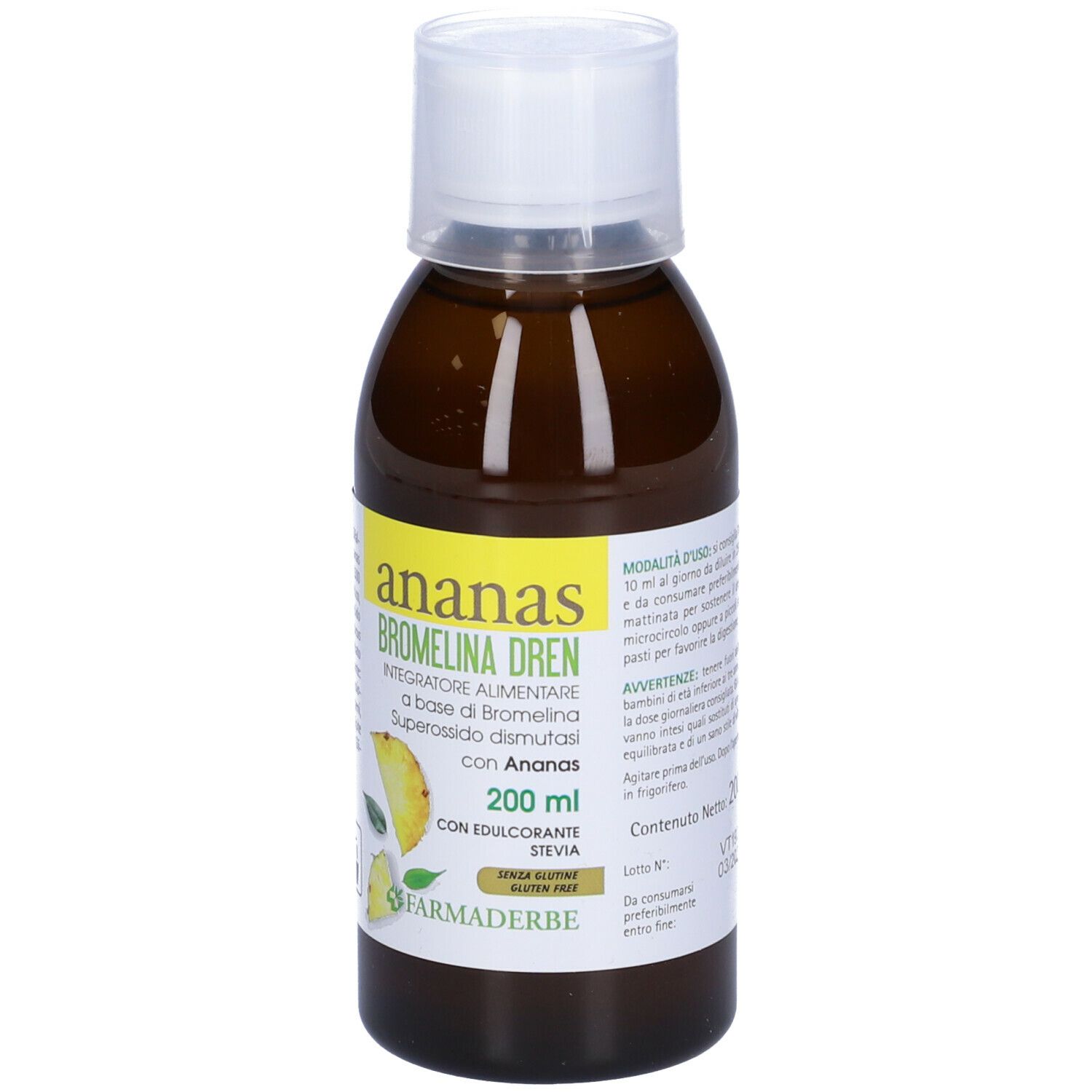 FARMADERBE Ananas Bromelina Dren