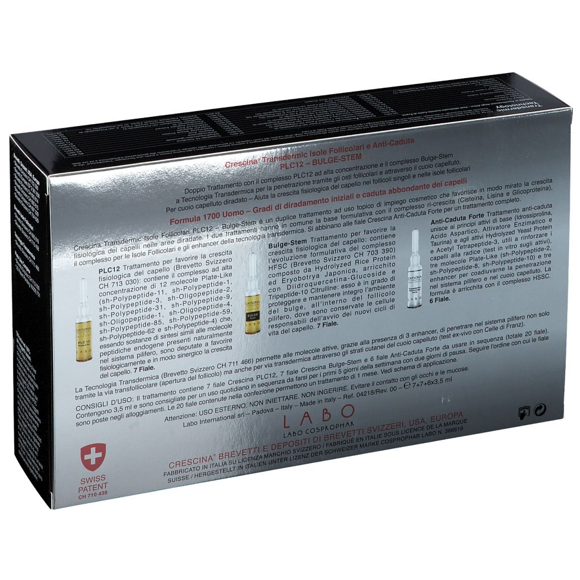 CRESCINA® Transdermic Follicular Islands PLC12 Bulge-Stem 1700 Mann
