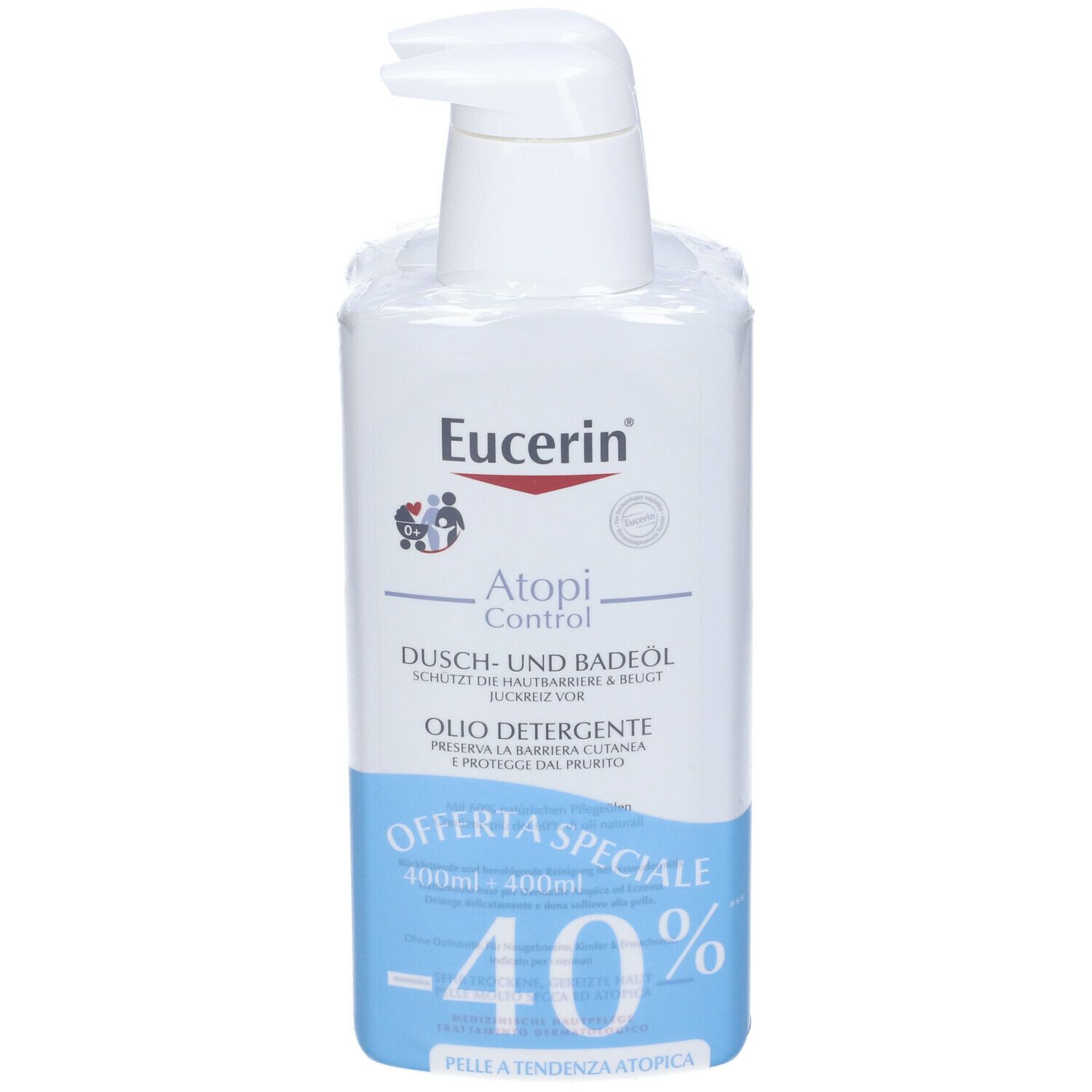 Eucerin® AtopiControl Reinigungsöl 20% Omega