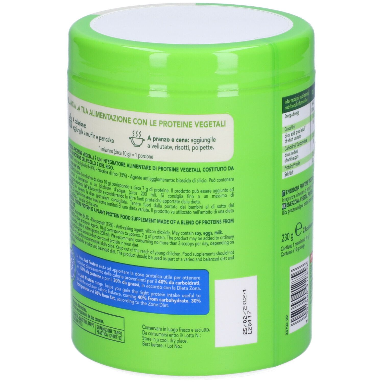 ENERVIT® EnerZONA Vegetal Protein