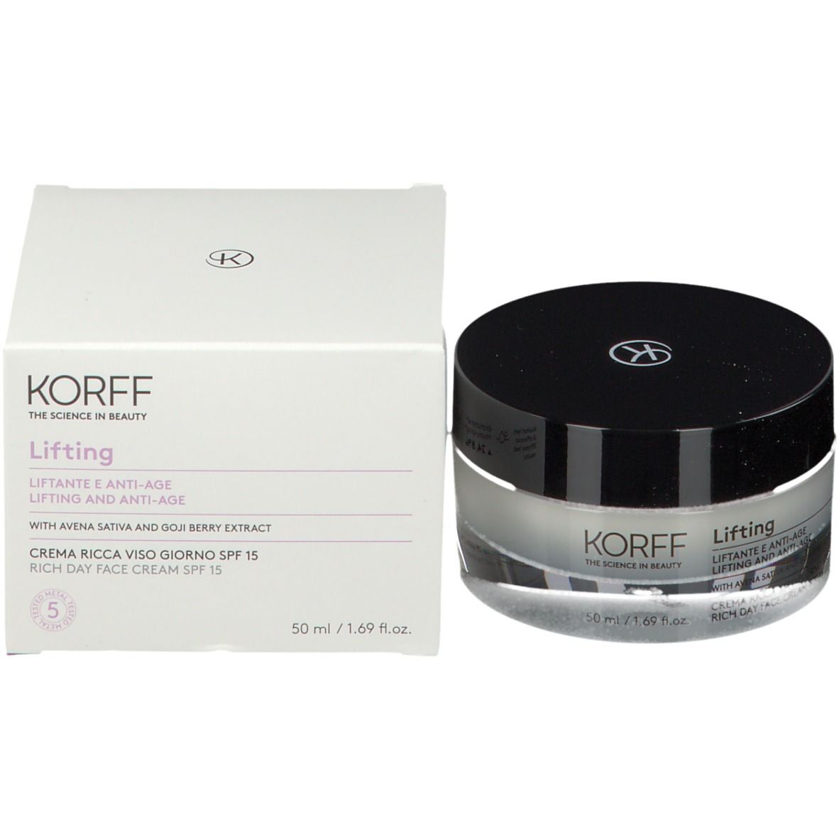 KORFF Straffende reichhaltige Tagescreme SPF 15