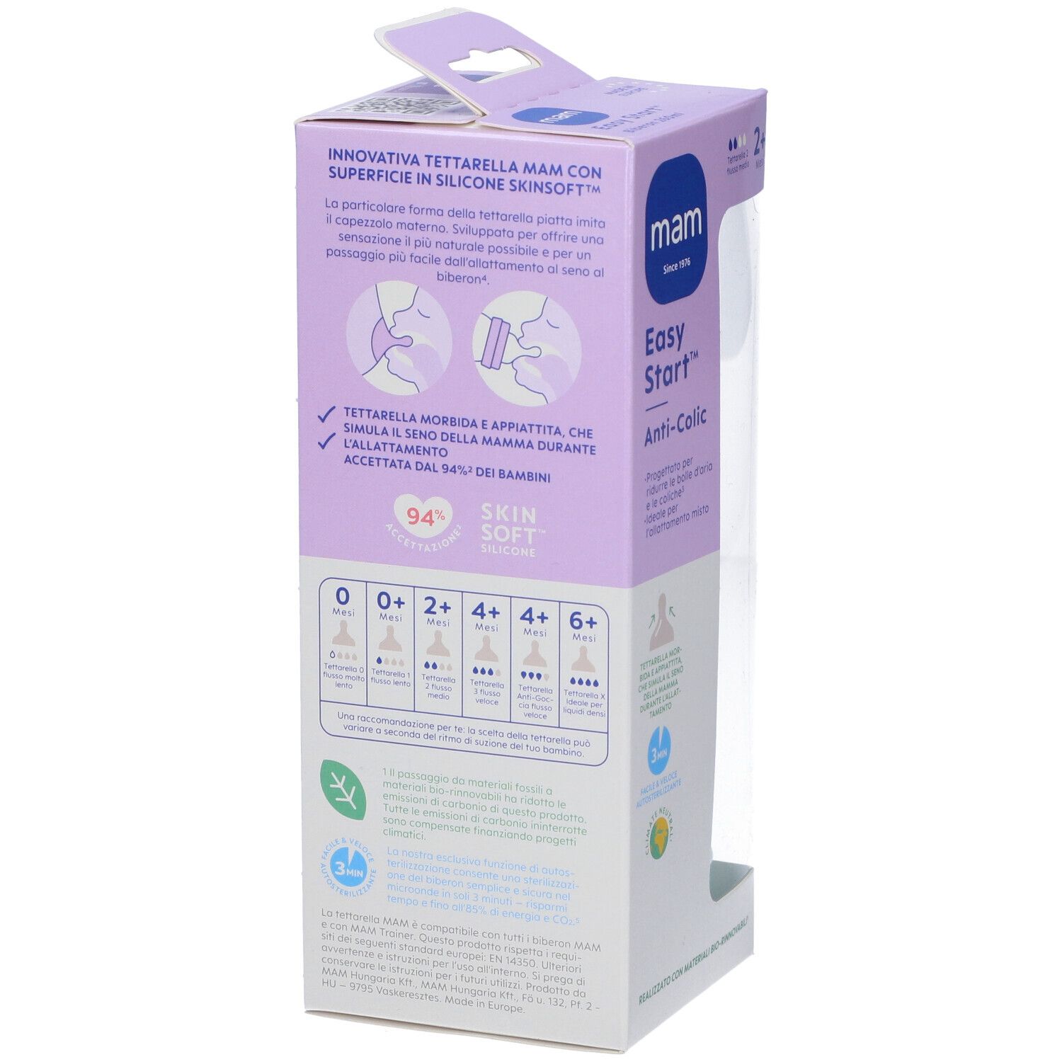 MAM Easy Start™ Anti-Colique Biberon 260 ml