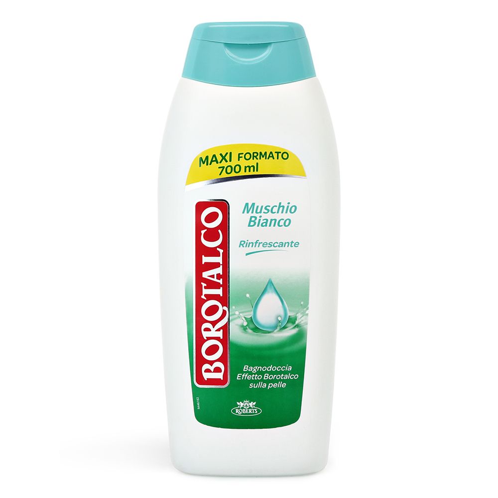 BOROTALCO Gel douche musc blanc