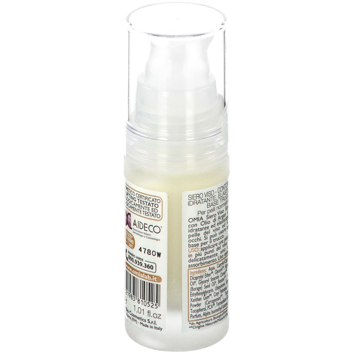 OMIA Elasticizing and Instant Lifting Face Serum - Arganöl