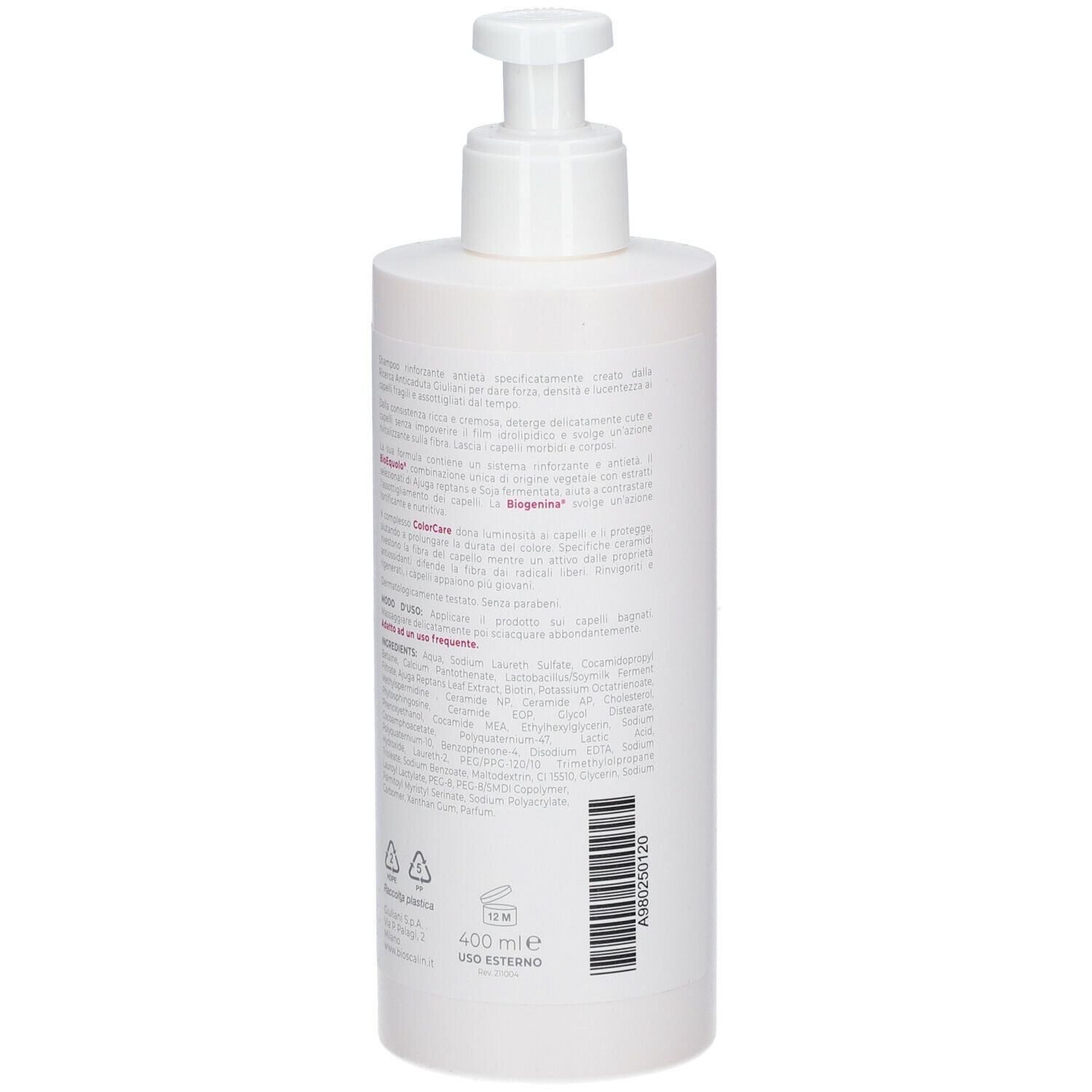 Bioscalin® TricoAGE 45+ Anti-Aging Stärkendes Shampoo