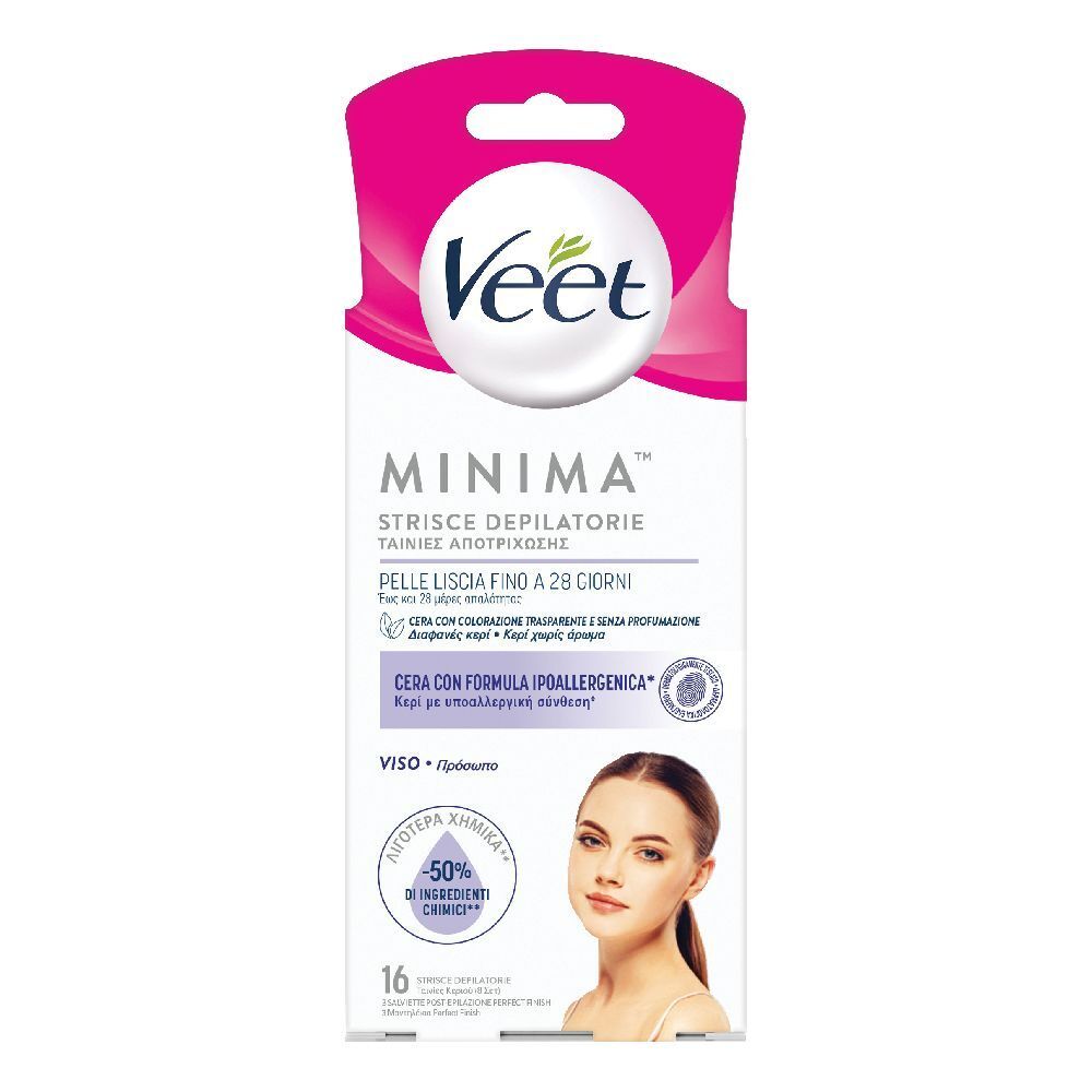 Veet Minima™ Bandes d'épilation pour visage