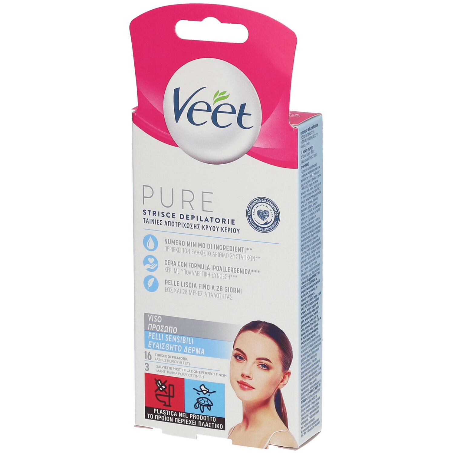Veet Minima™ Bandes d'épilation pour visage