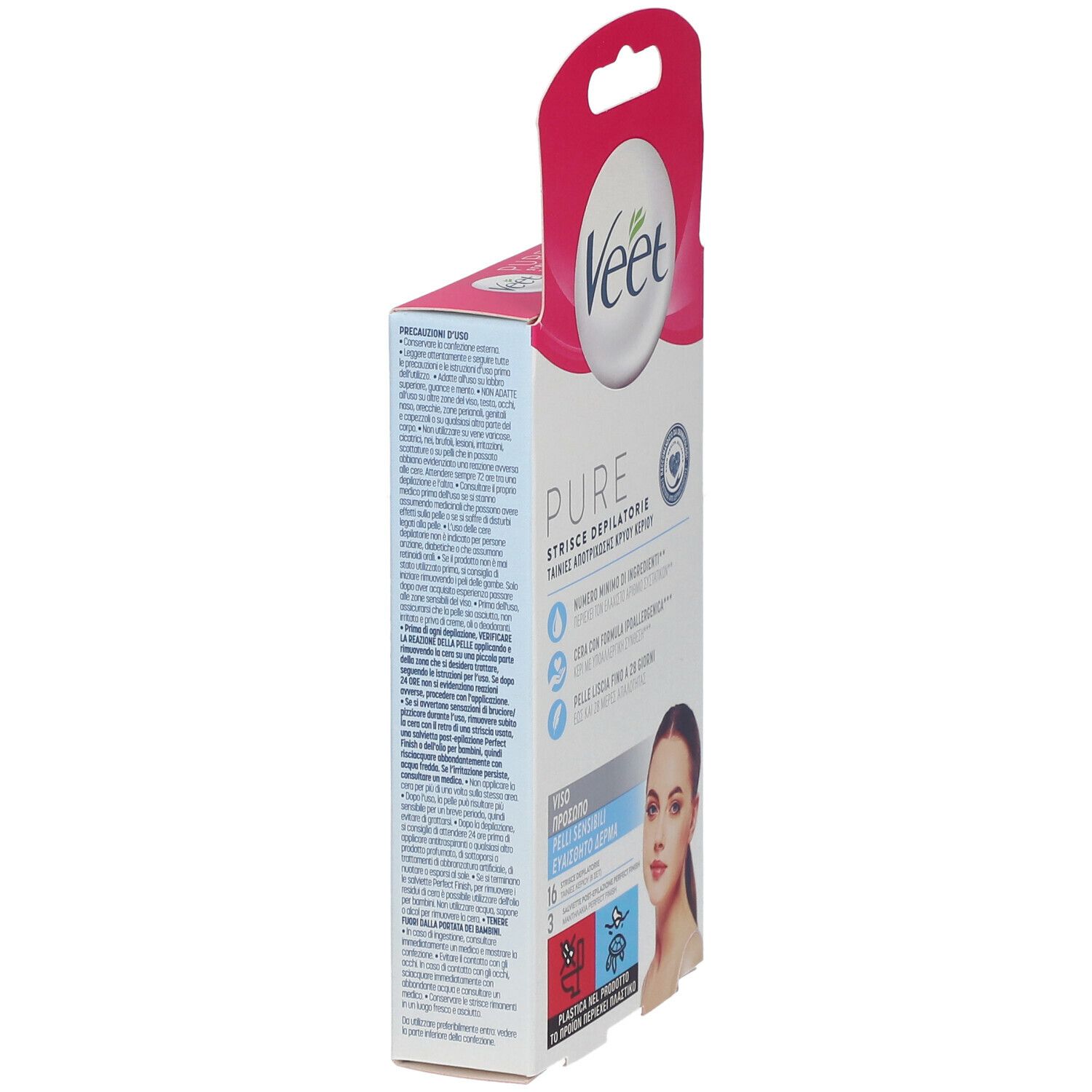 Veet Minima™ Bandes d'épilation pour visage