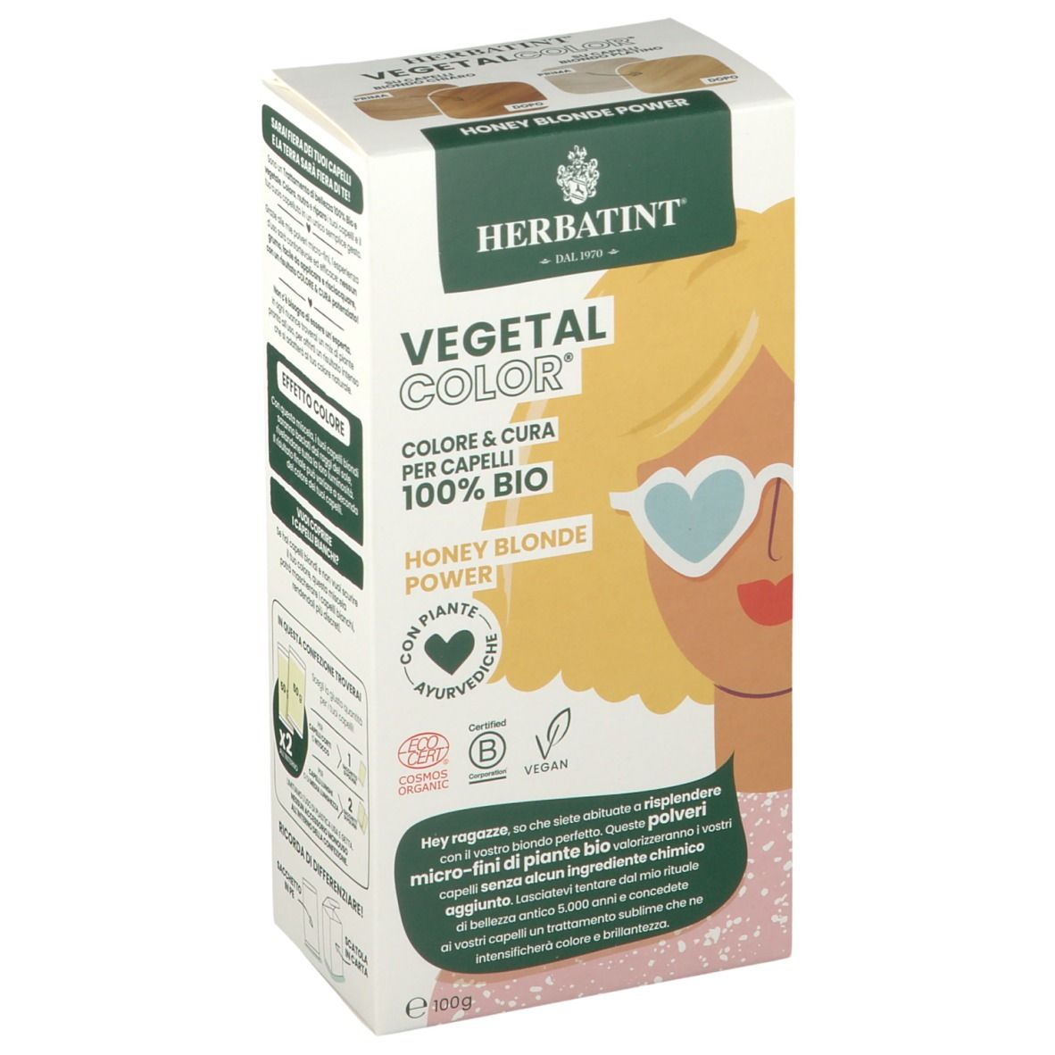HERBATINT® VEGETAL COLOR® Honey Blonde Power