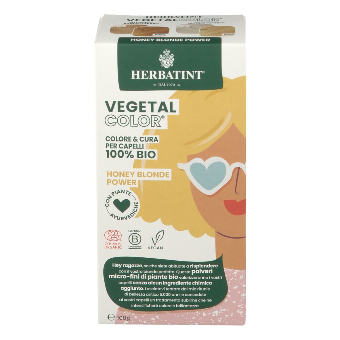 HERBATINT® VEGETAL COLOR® Honey Blonde Power