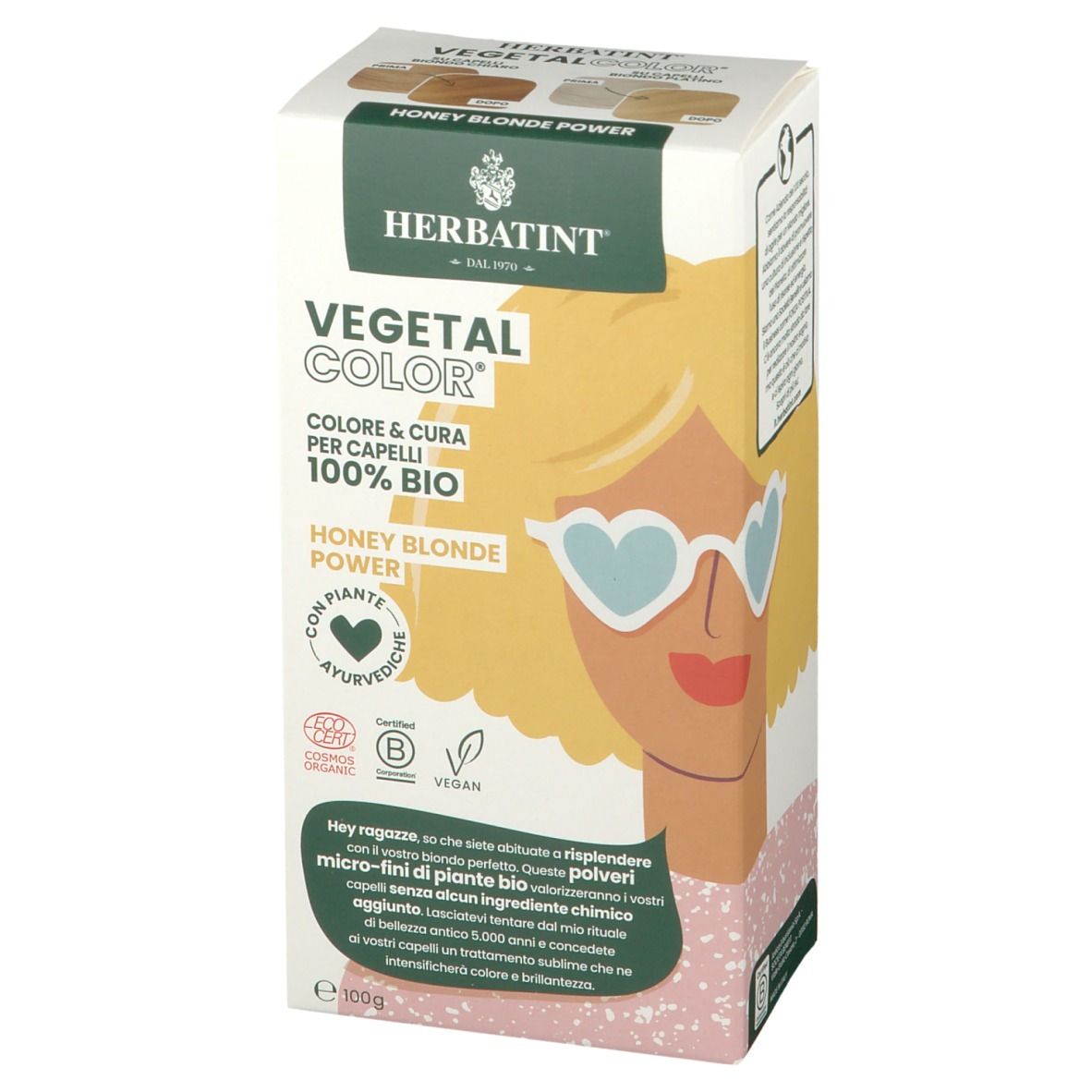 HERBATINT® VEGETAL COLOR® Honey Blonde Power