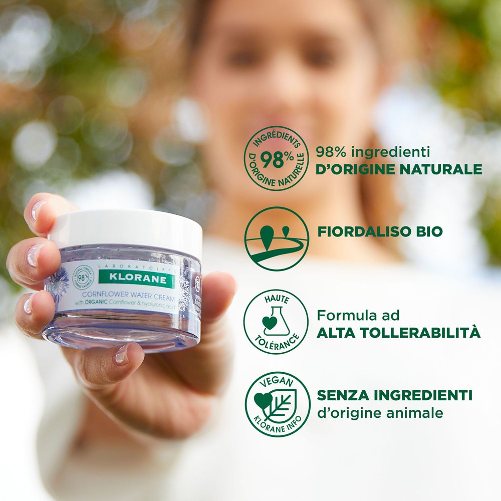 KLORANE Kornblumencreme Bio