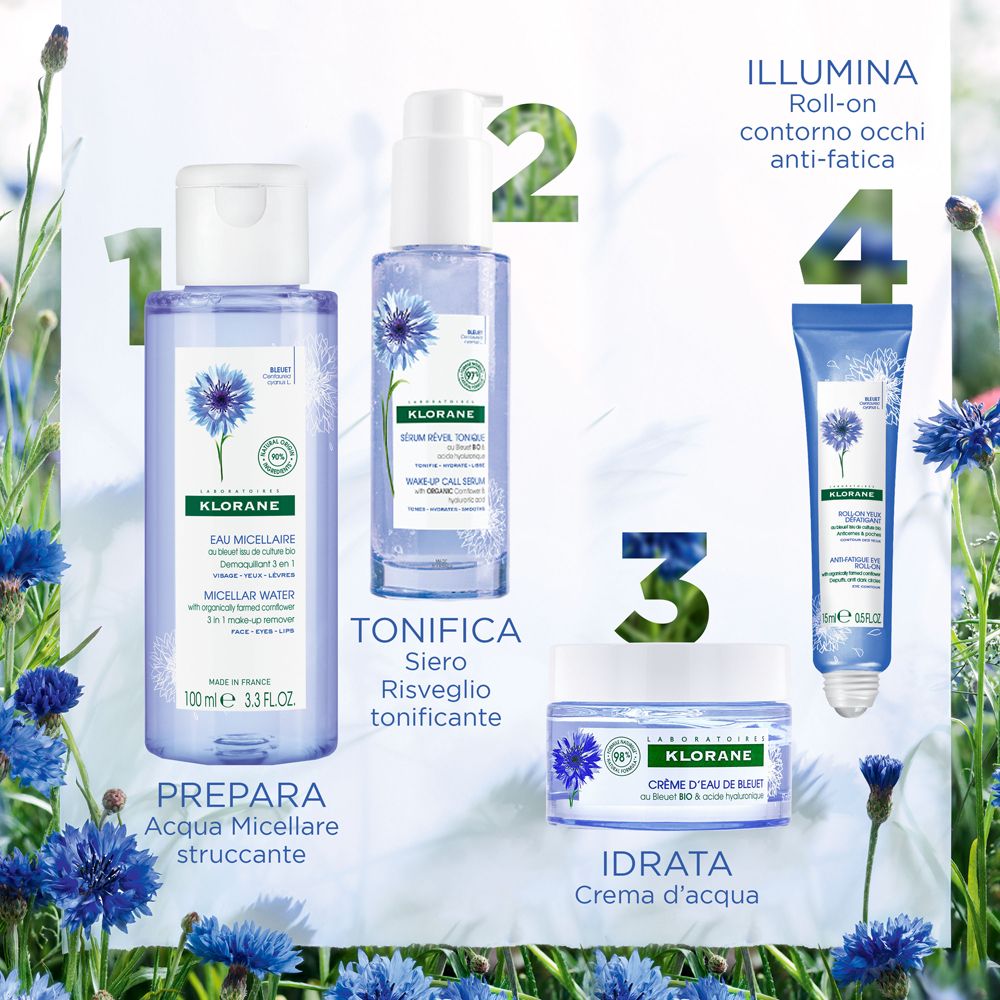 KLORANE Kornblumencreme Bio