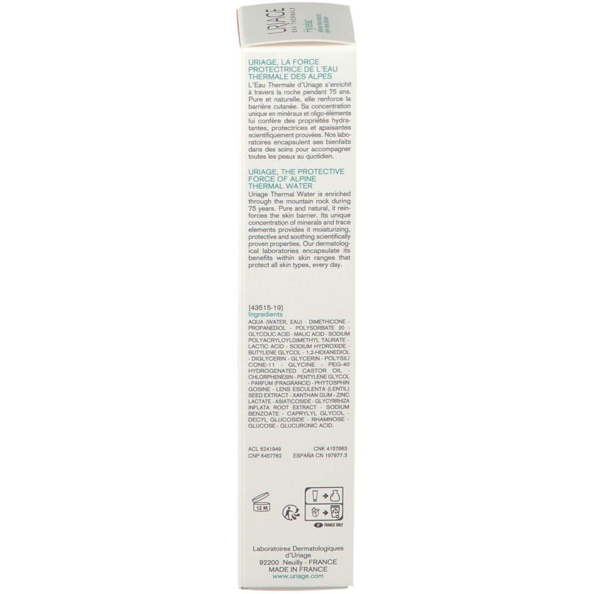 URIAGE Hyséac Serum Peau Neuve