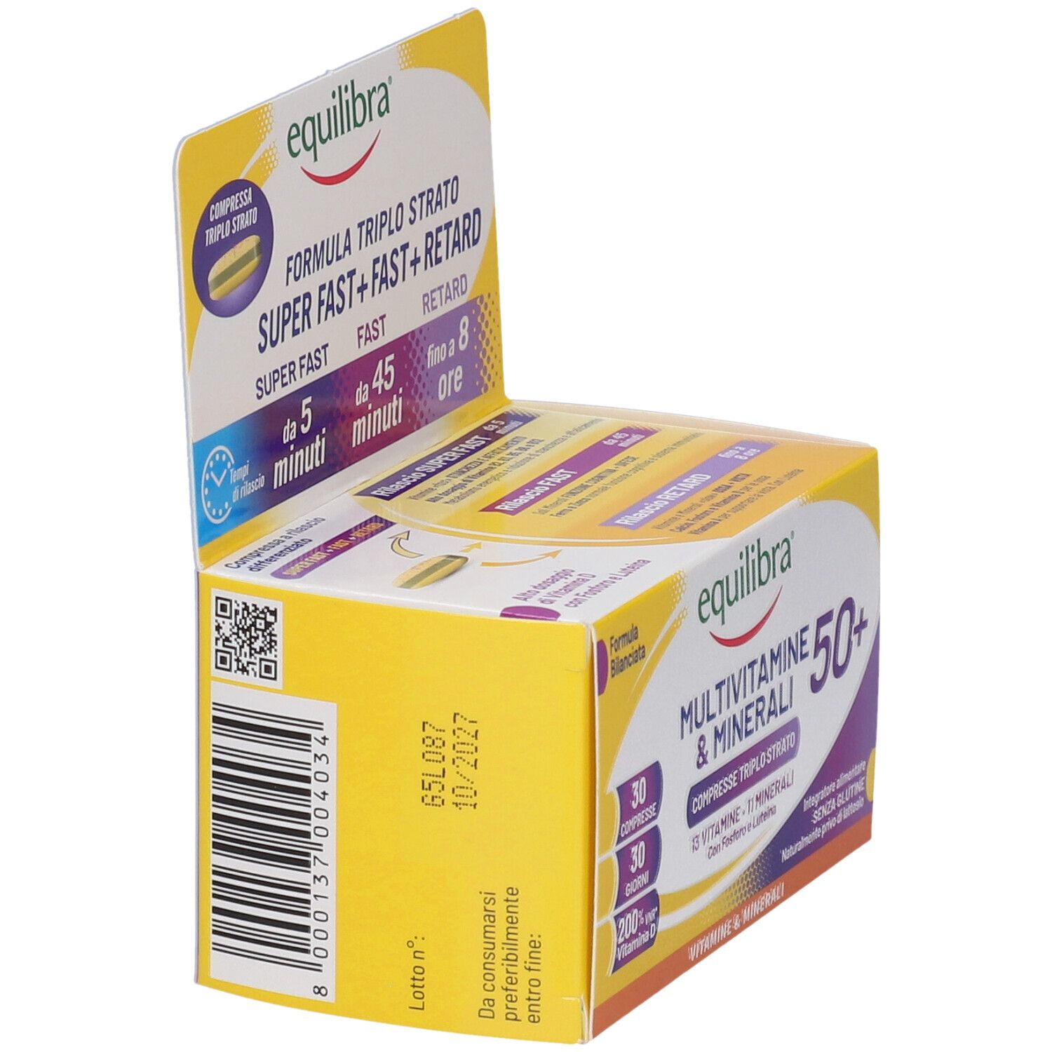 Equilibra Multivitamines & Minéraux 50+
