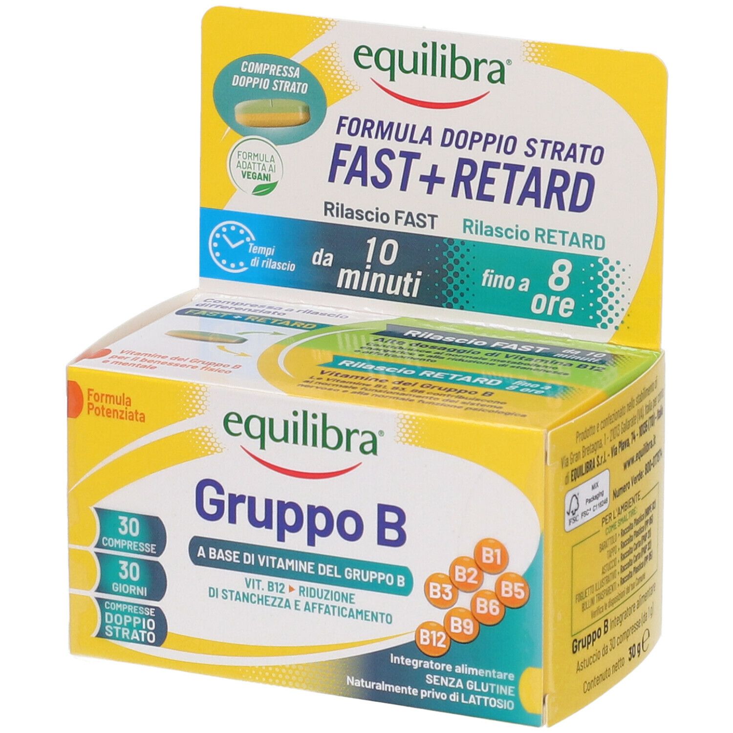 Equilibra® Gruppe B Doppelschichttabletten