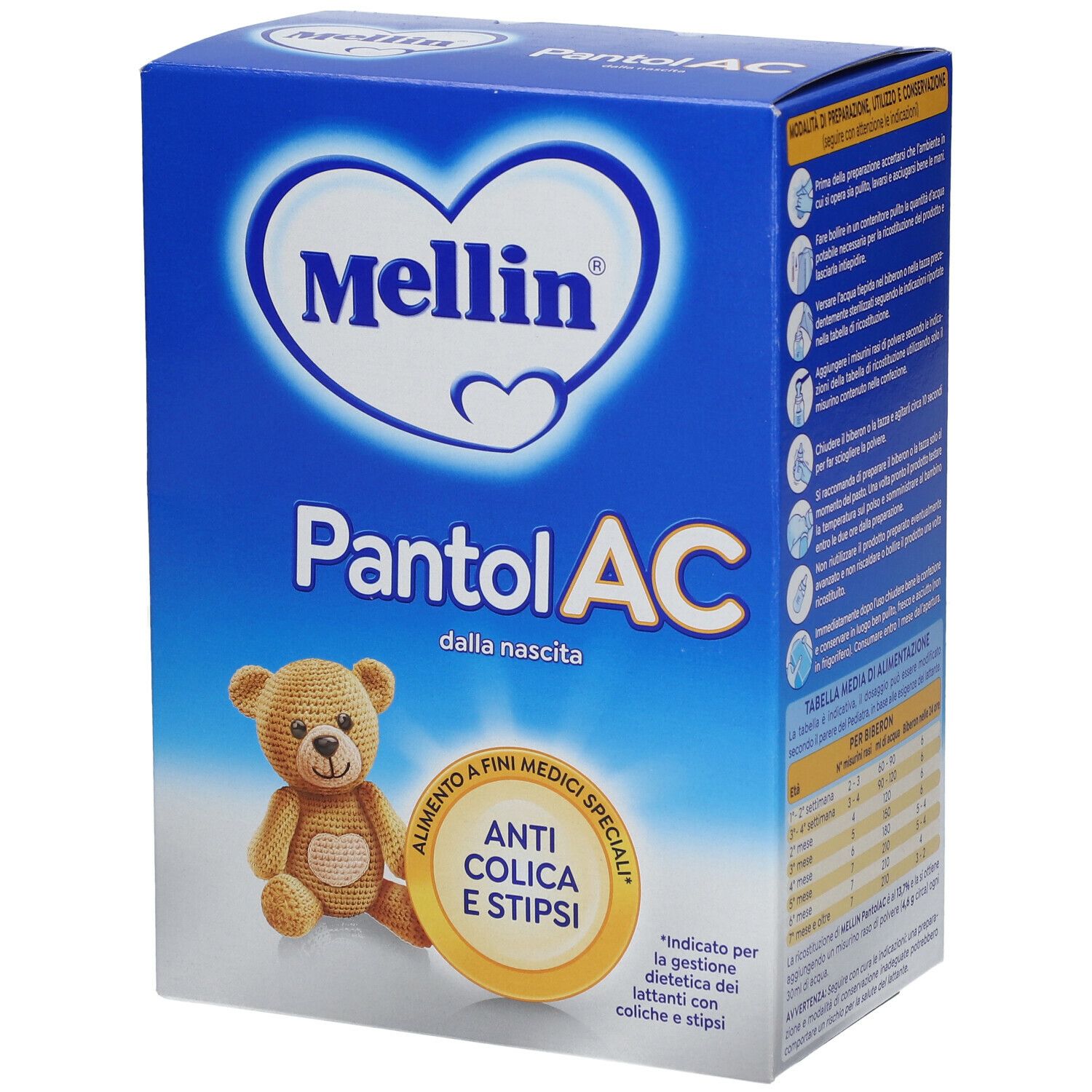 Mellin PantolAC Milch 600 g - Redcare Apotheke