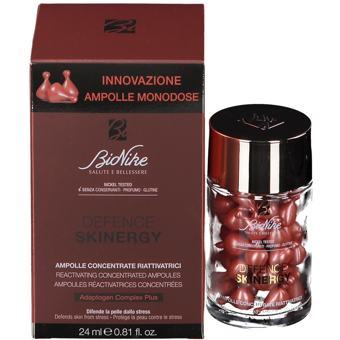 BioNike DEFENCE SKINERGY Ampoules Réactivatrices concentrées