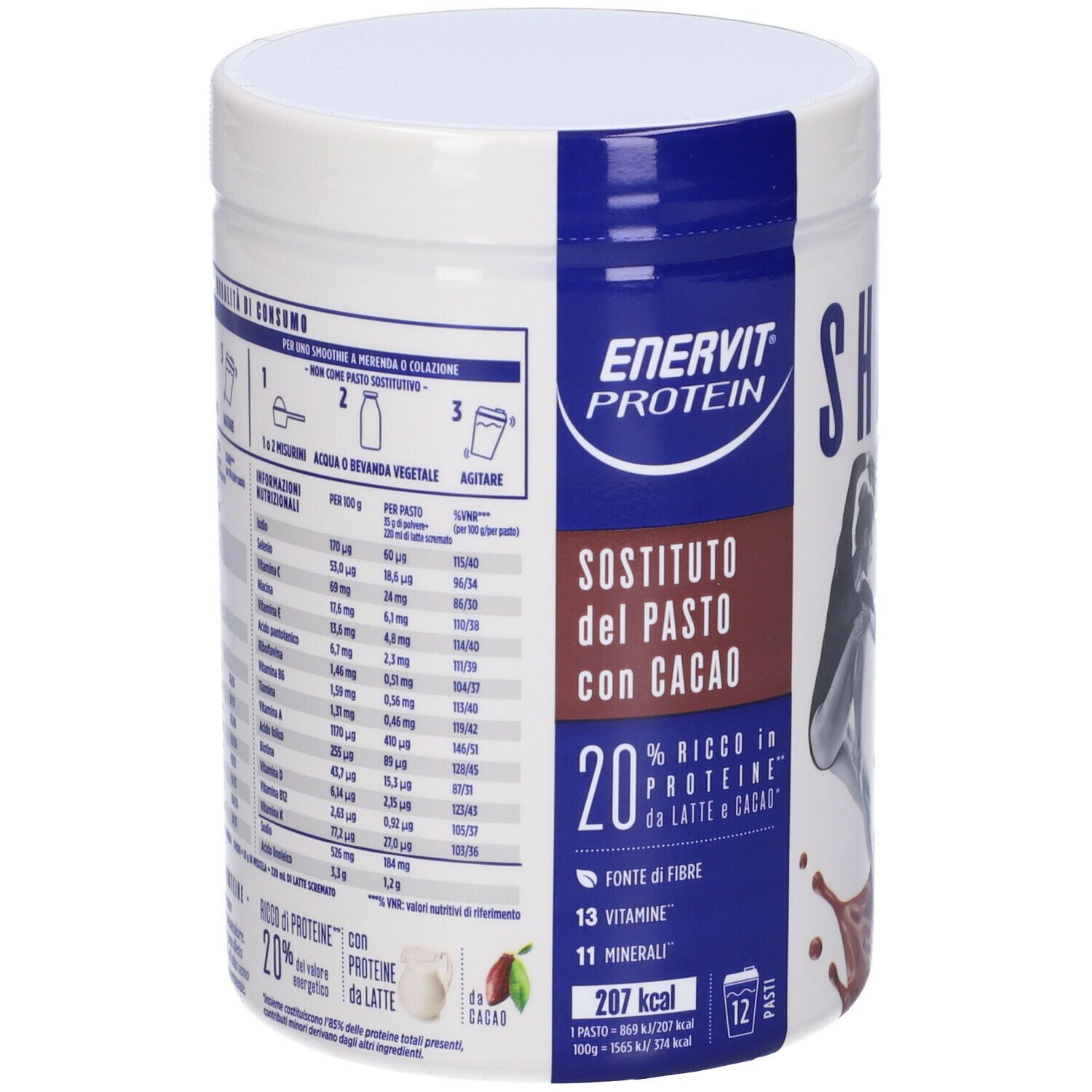 ENERVIT PROTEIN Mahlzeiten-Shake Kakao