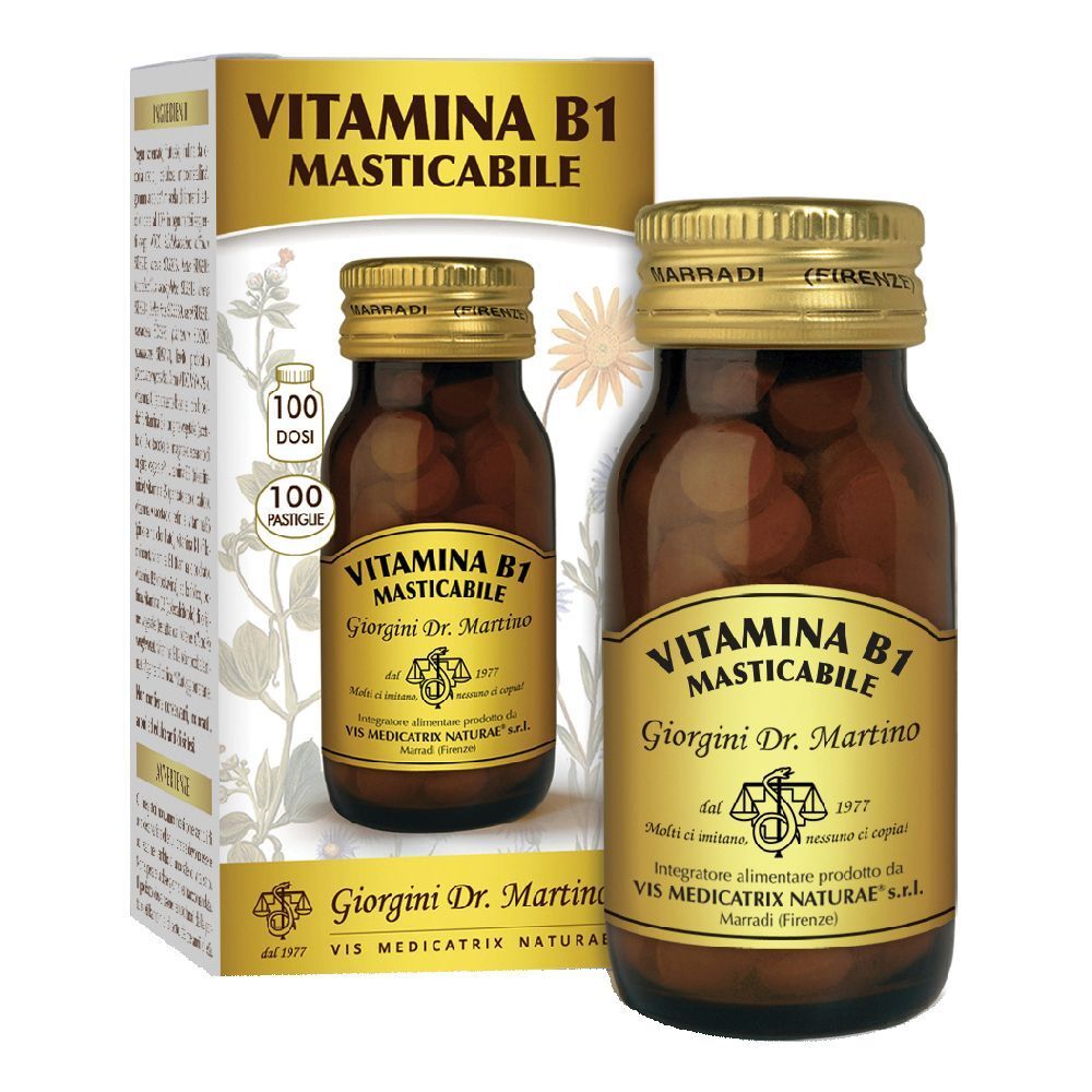 Giorgini Dr. Martino Vitamine B1 en comprimés à mâcher