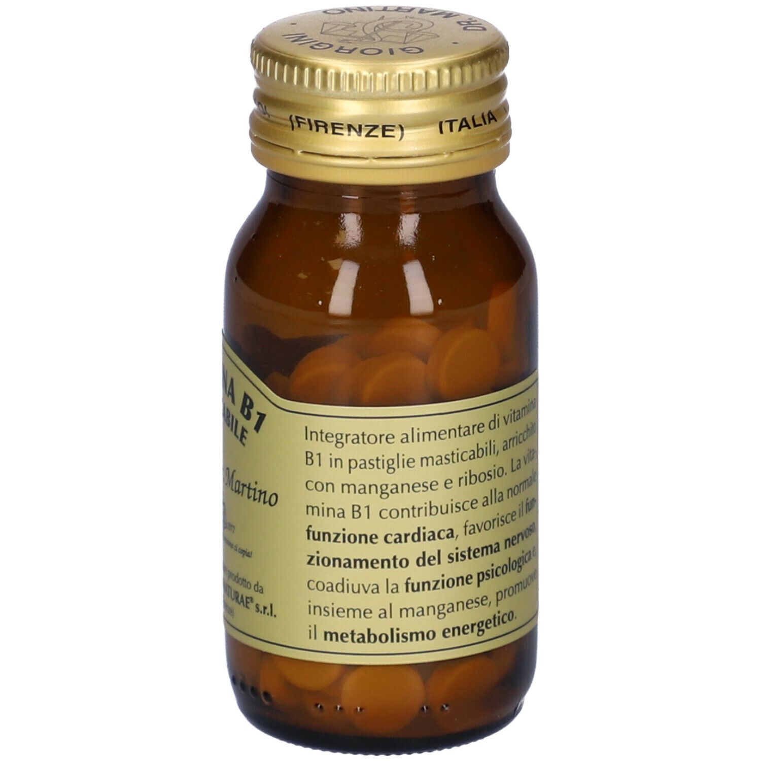 Giorgini Dr. Martino Vitamine B1 en comprimés à mâcher