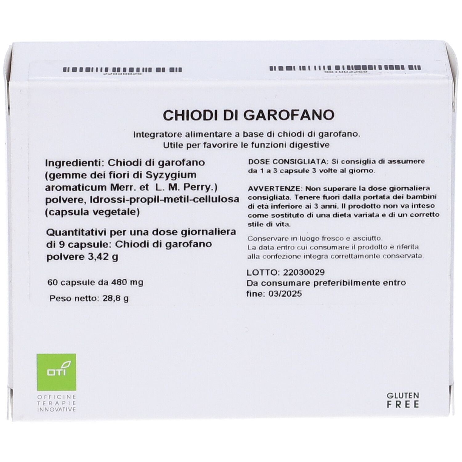 OTI Chiodi di Garofano
