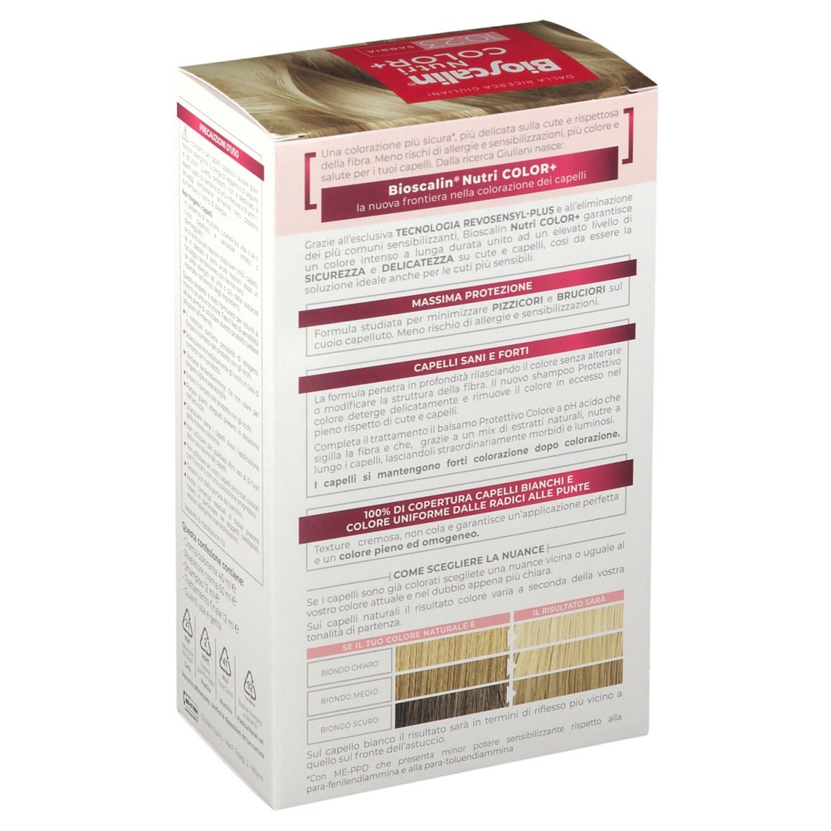 Bioscalin® Nutricolor+ 10.23 Sable