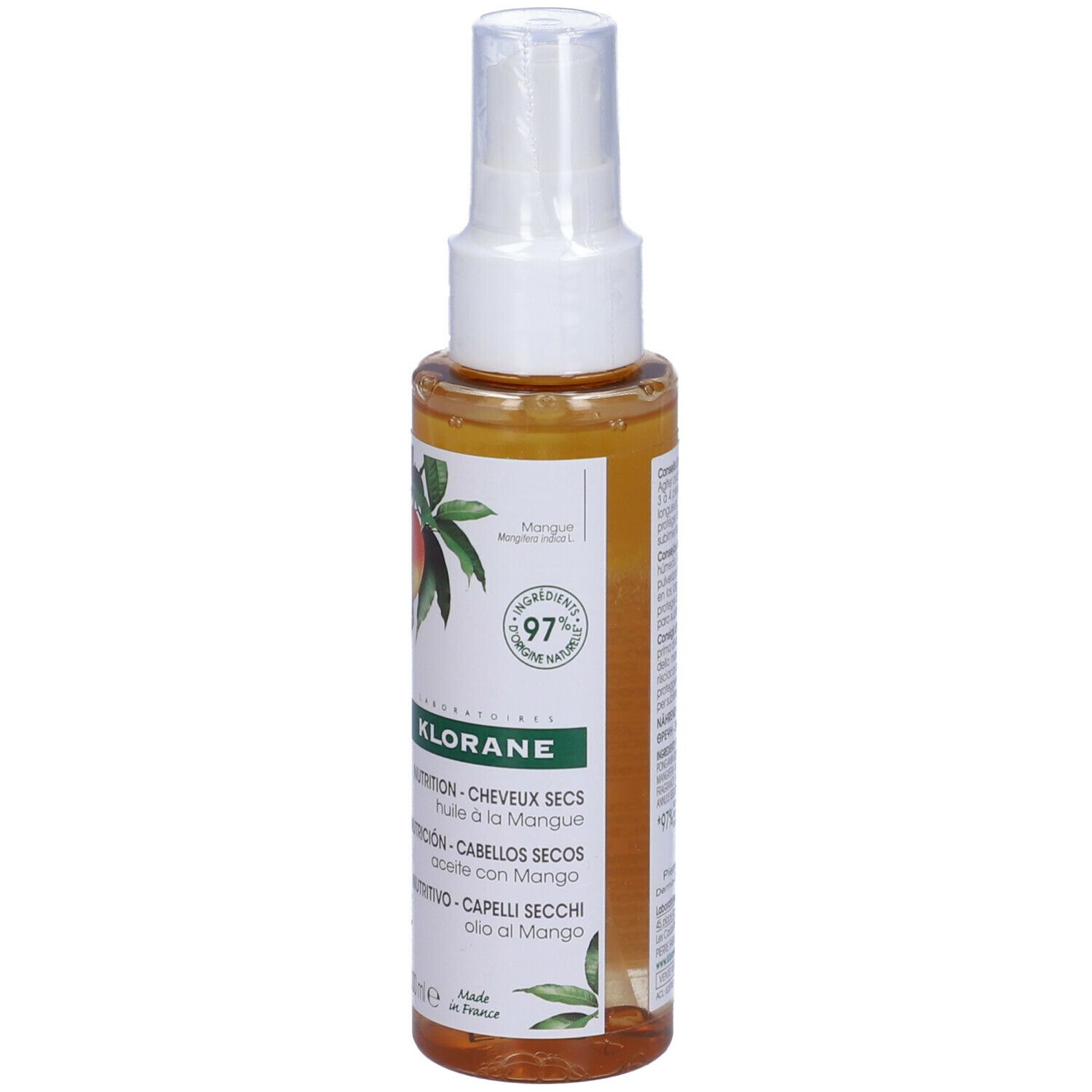 KLORANE Huile de mangue