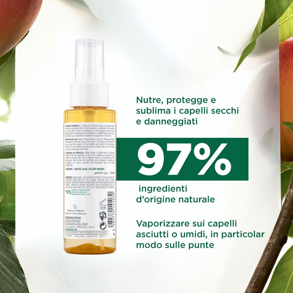 KLORANE Huile de mangue