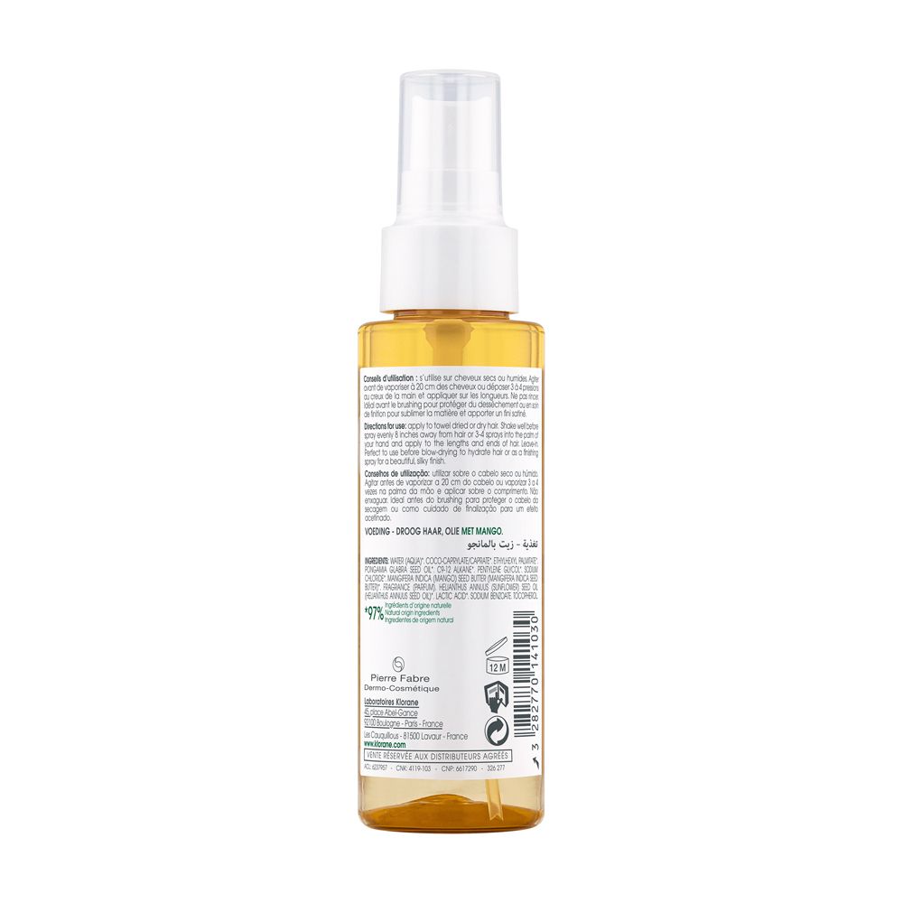 KLORANE Huile de mangue