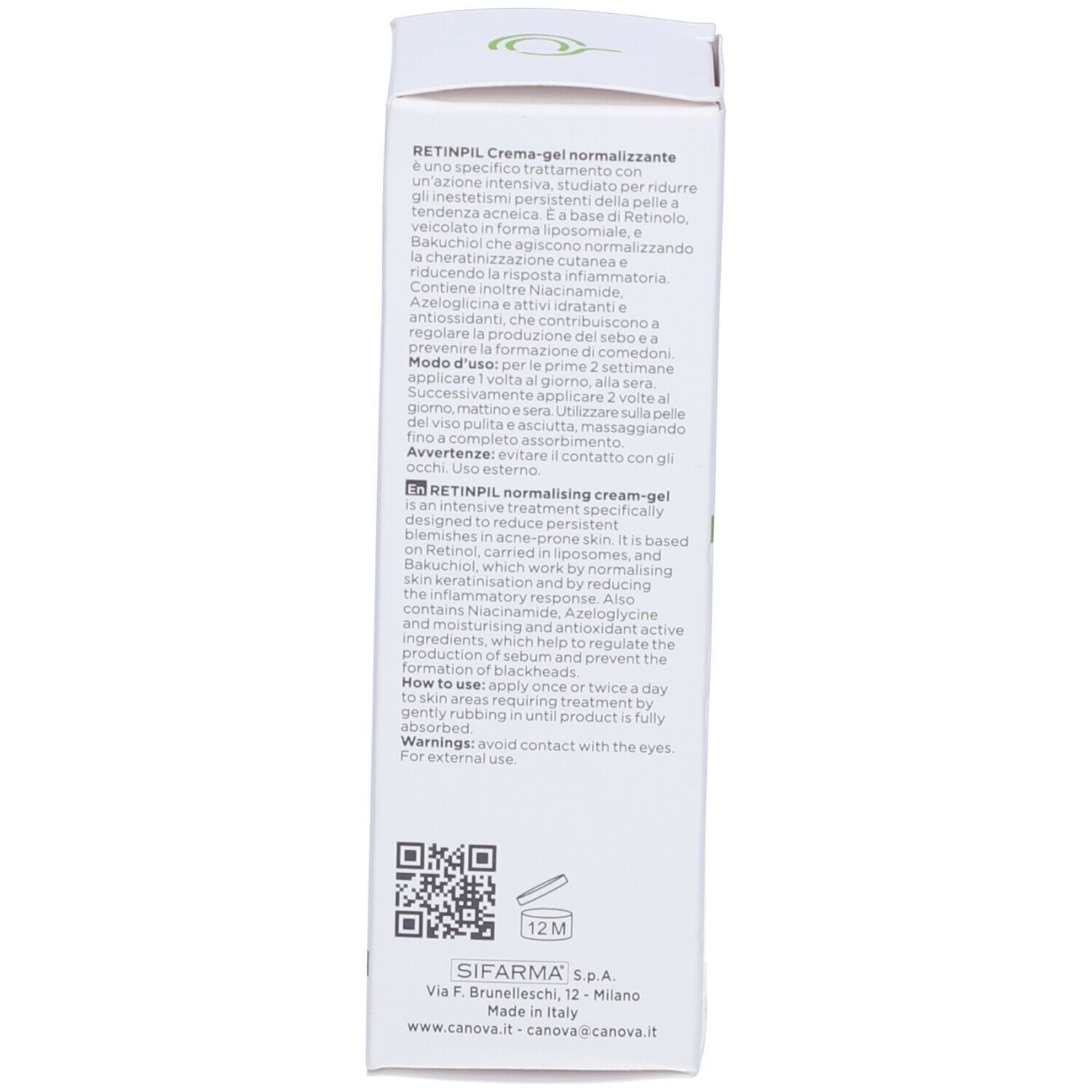 Canova Retinpil Normalisierende Creme-Gel
