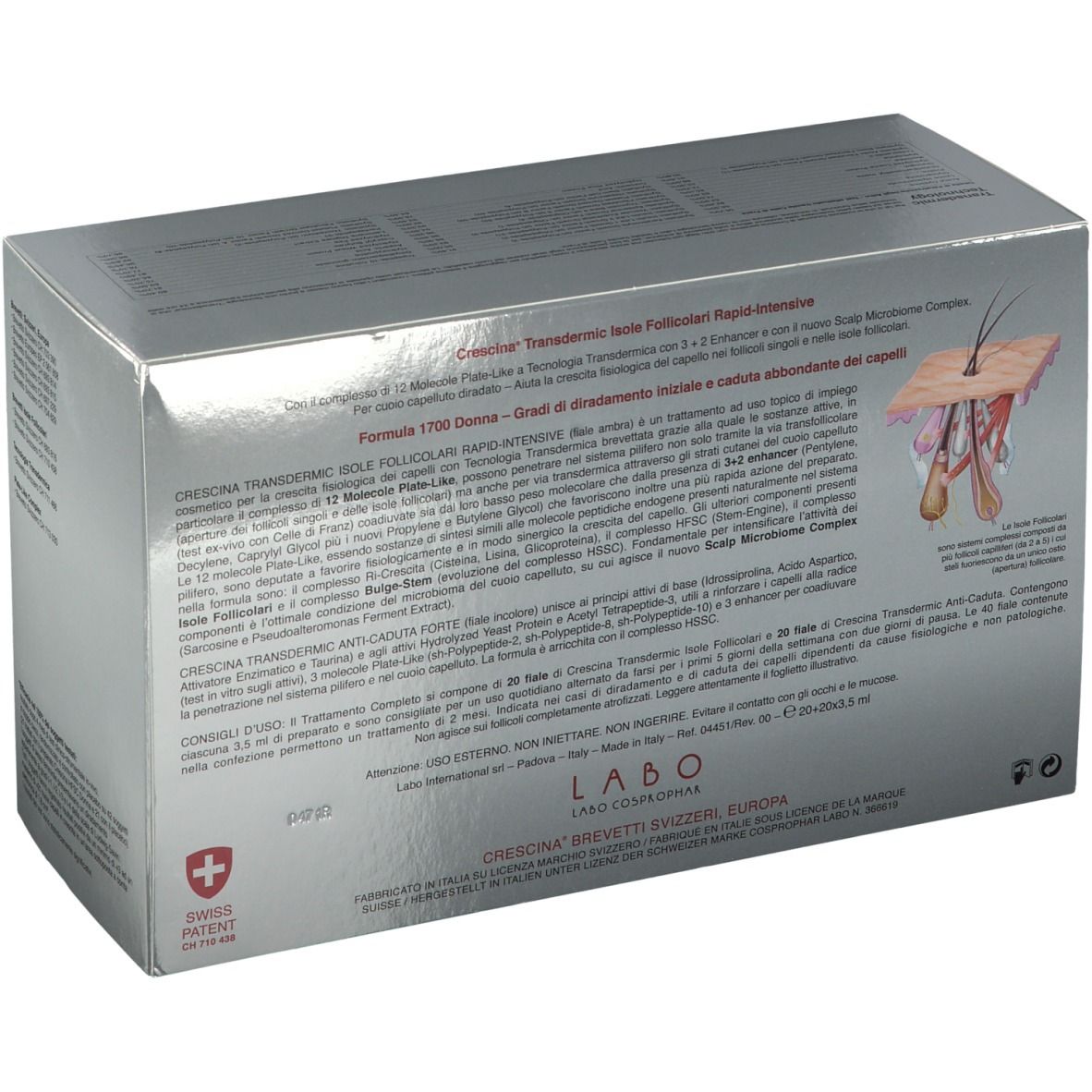 Crescina® Transdermal 1700 DONNA