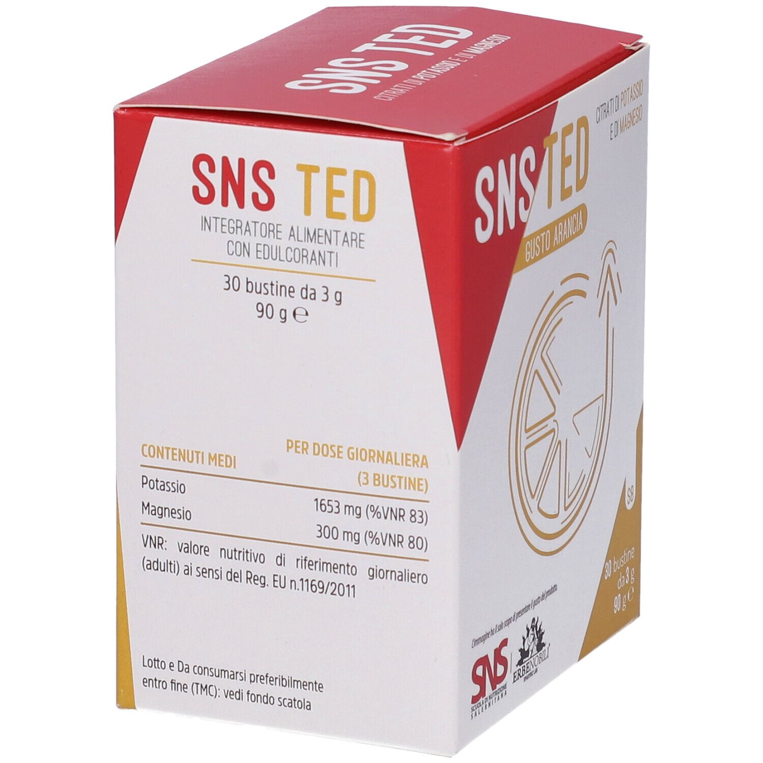 Sns Ted Sachets Orangengeschmack