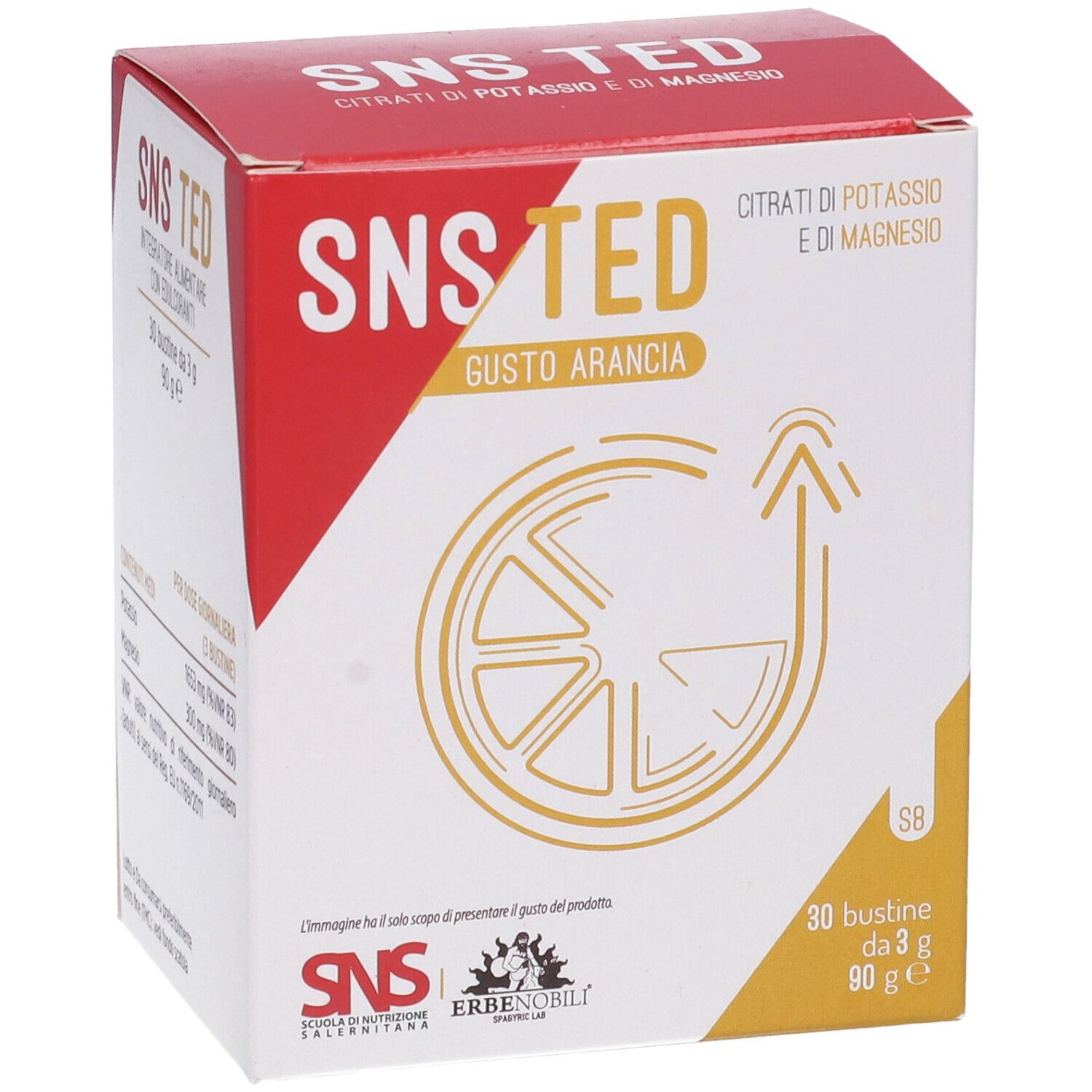 Sns Ted Sachets Orangengeschmack