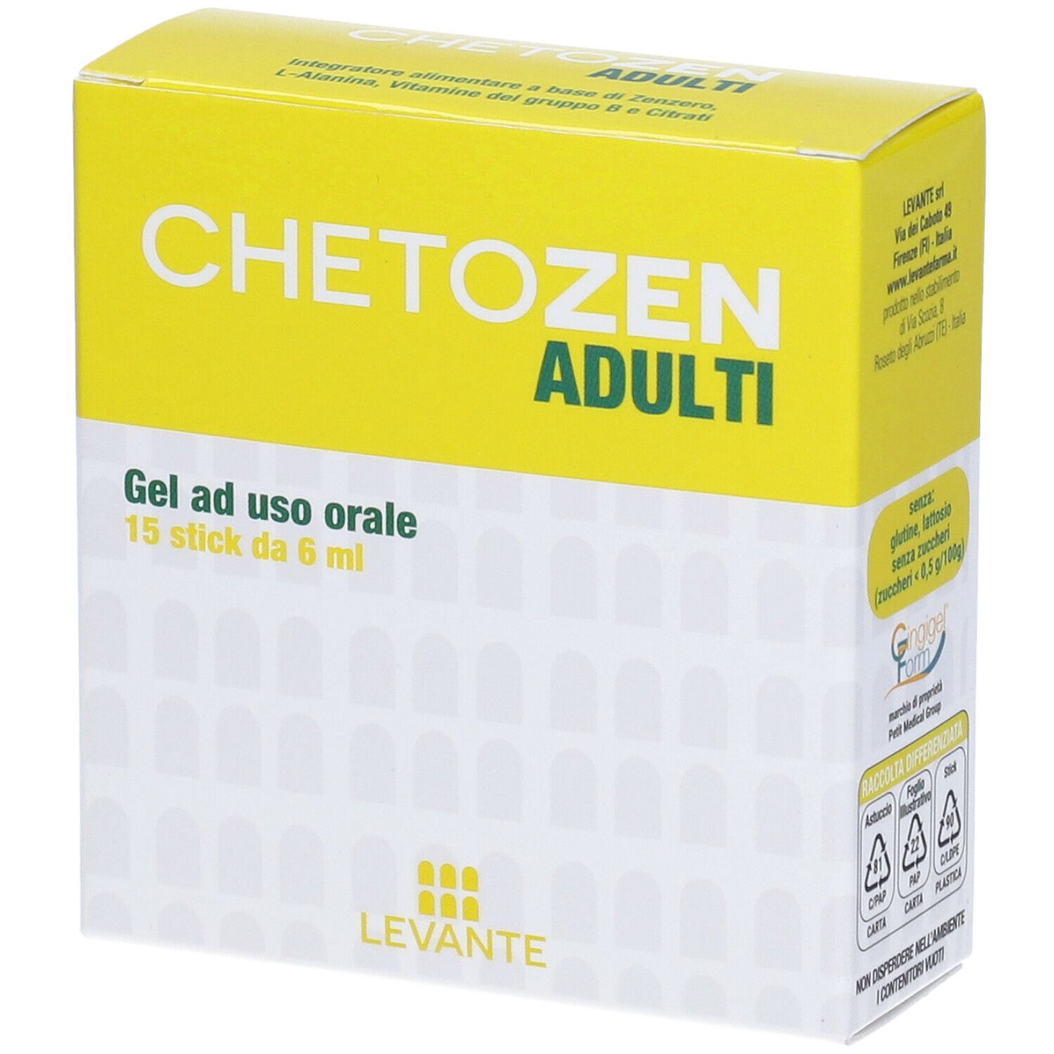 LEVANTE Chetozen Adultes