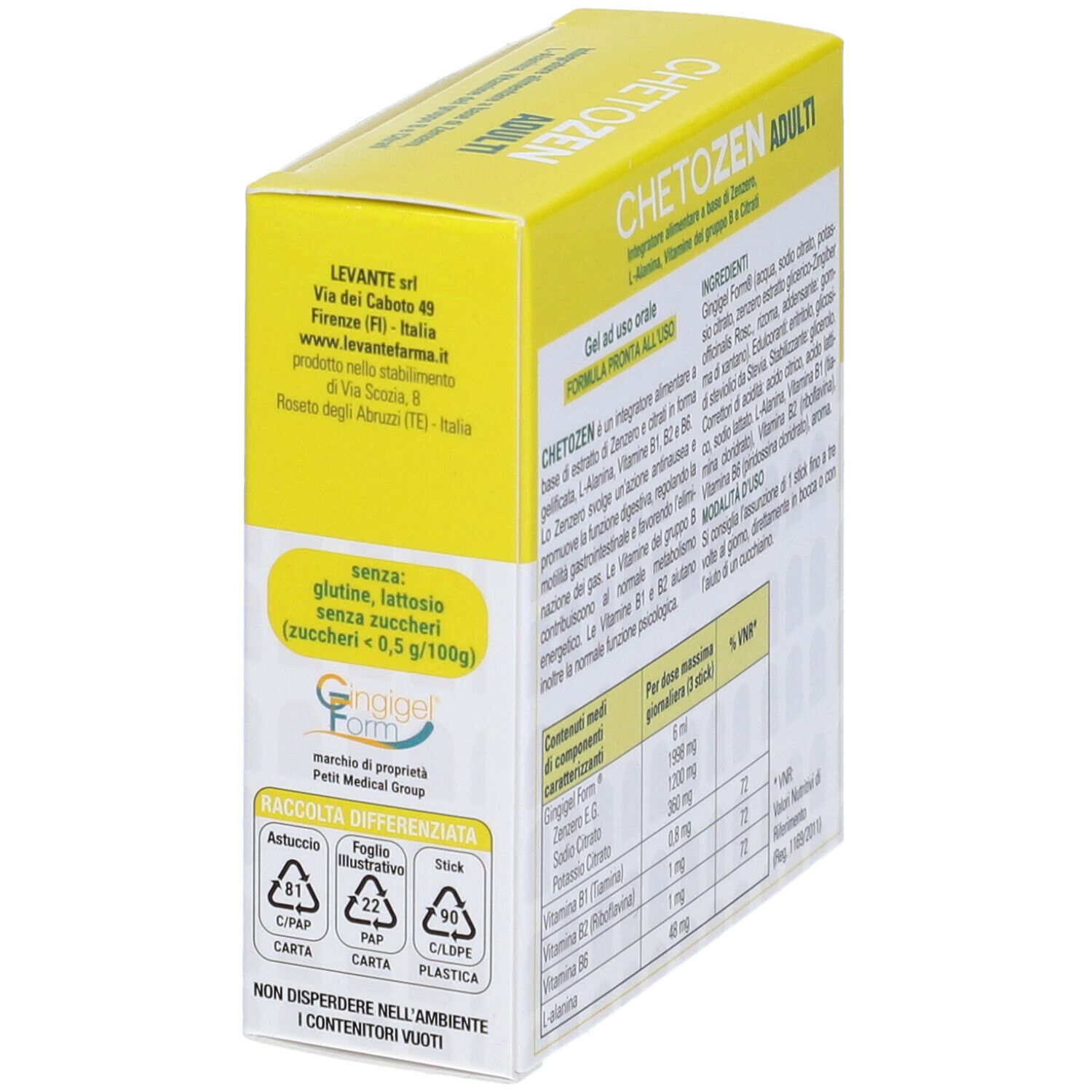 LEVANTE Chetozen Adultes
