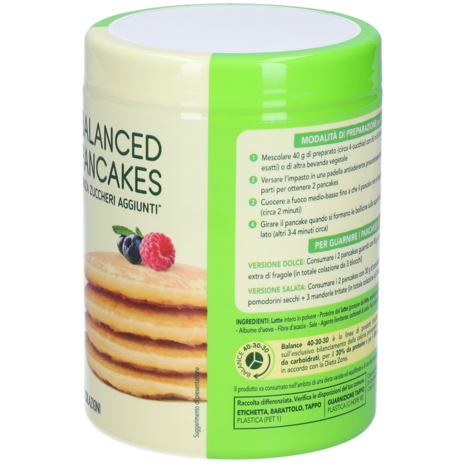 ENERVIT® EnerZONA Pancakes équilibrés
