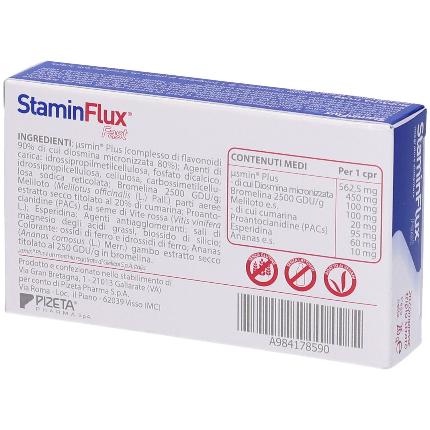 PIZETA® Staminflux® Schnell